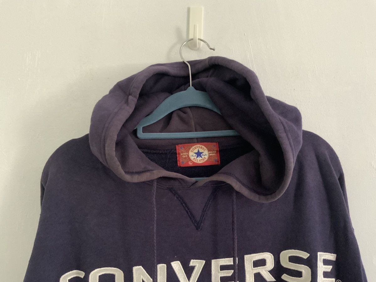 Converse Vintage Converse Fade Indigo Hoodie Size US L / EU 52-54 / 3 - 3 Thumbnail