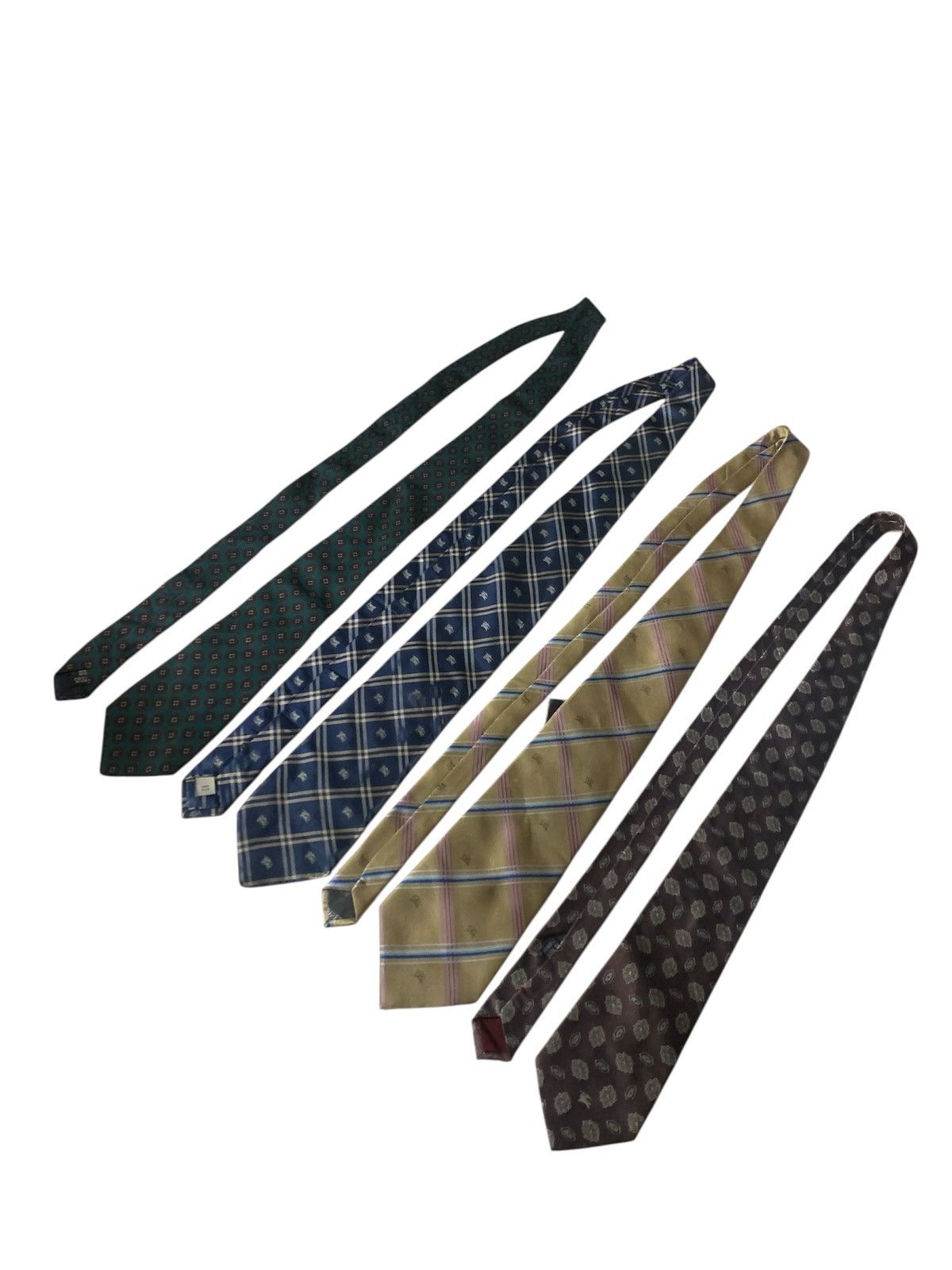 Burberry Four piece Burberry multicolour tie Size ONE SIZE - 2 Thumbnail