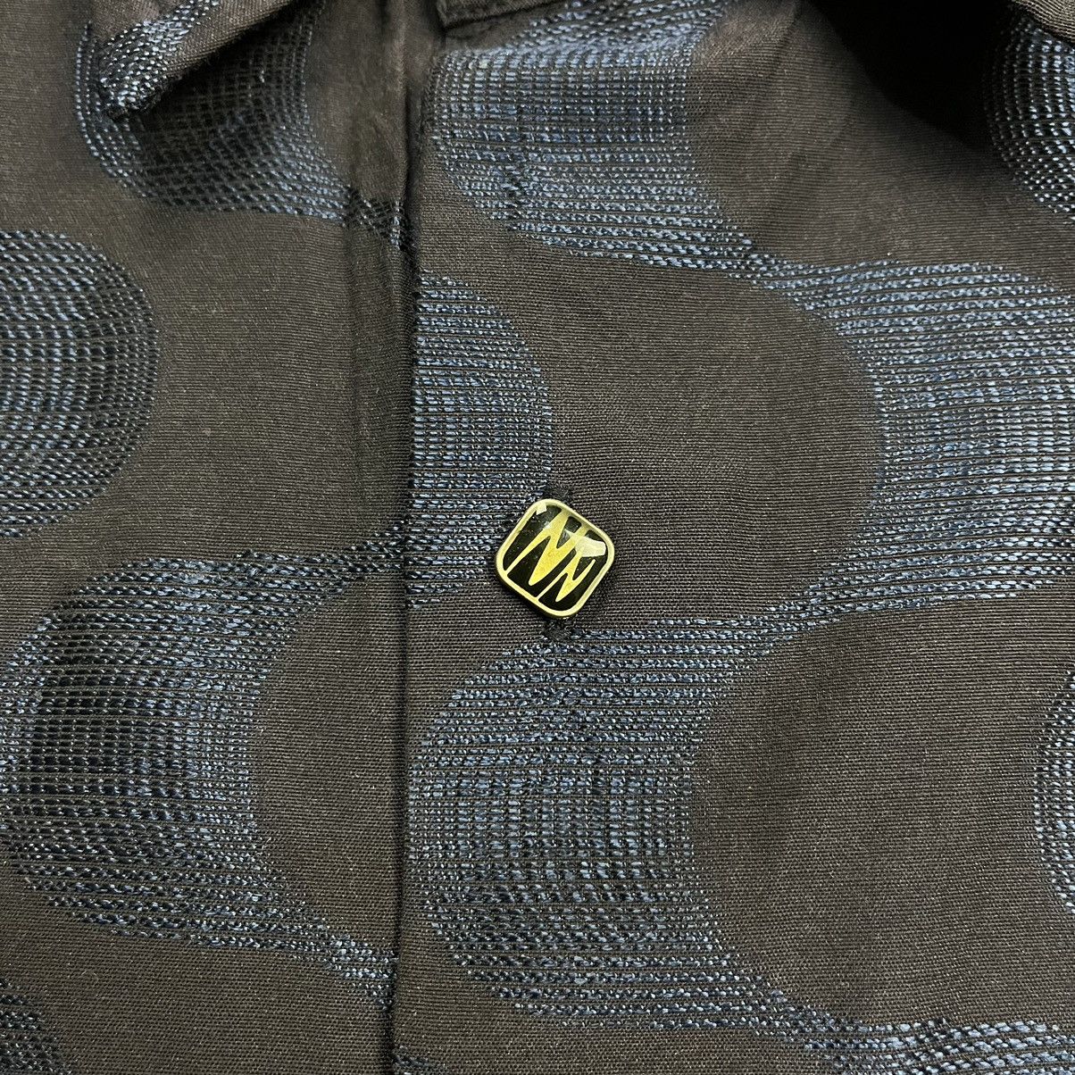 Issey Miyake Vintage 90s Intermezzo button up jacquard shirt Size US M / EU 48-50 / 2 - 8 Thumbnail