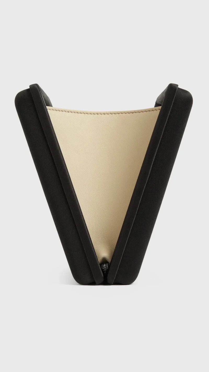 Toteme os11x0326 Size: OS / Satin Box Clutch in Black Size ONE SIZE - 5 Thumbnail