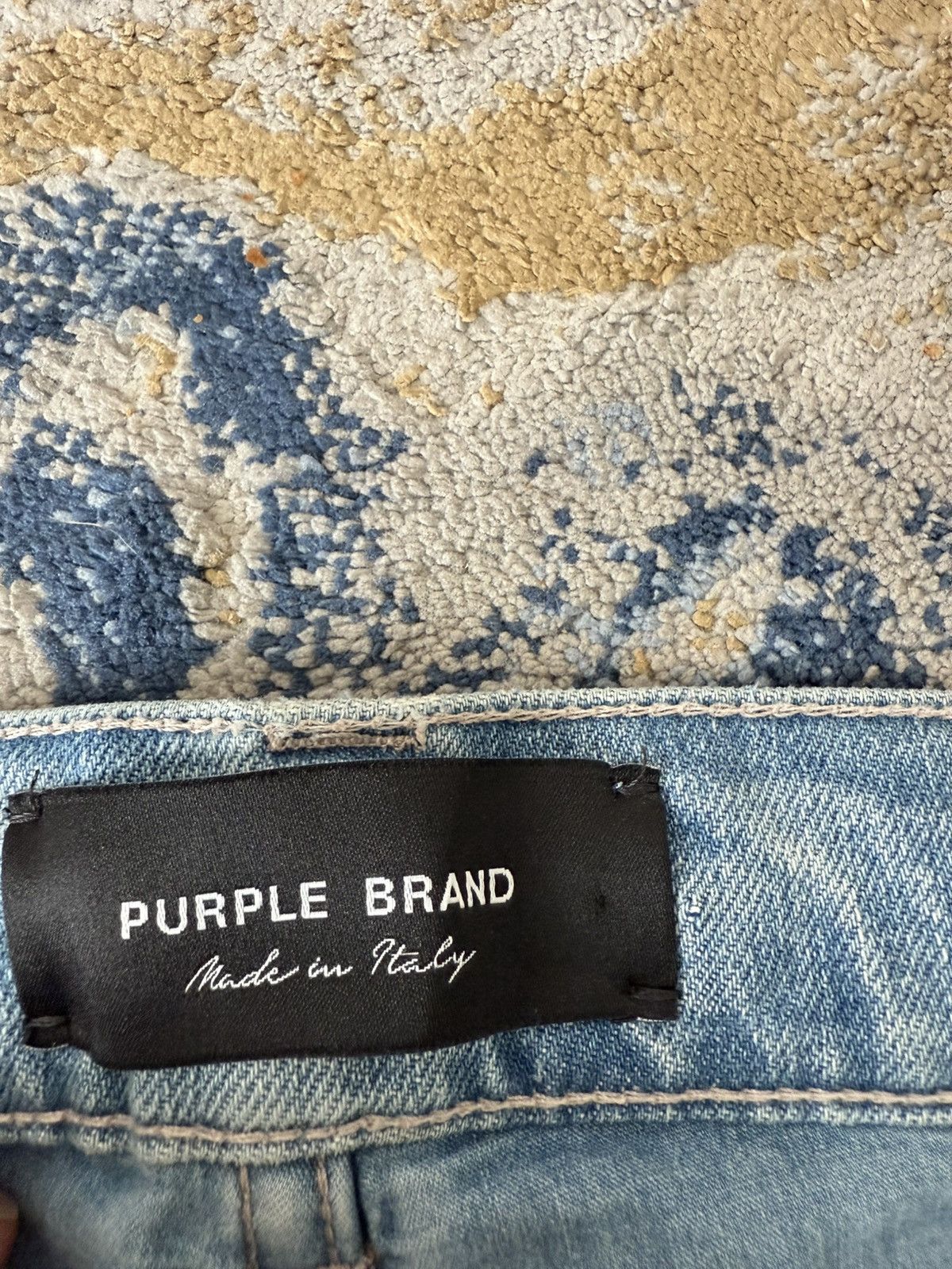 Purple Brand Purple black label indigo jeans Size US 33 - 3 Thumbnail