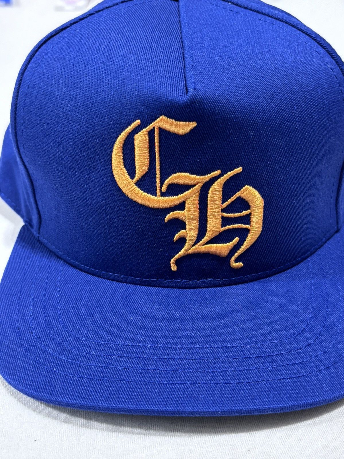 Chrome Hearts Chrome Hearts CH Blue/Yellow Cap Size ONE SIZE - 2 Thumbnail