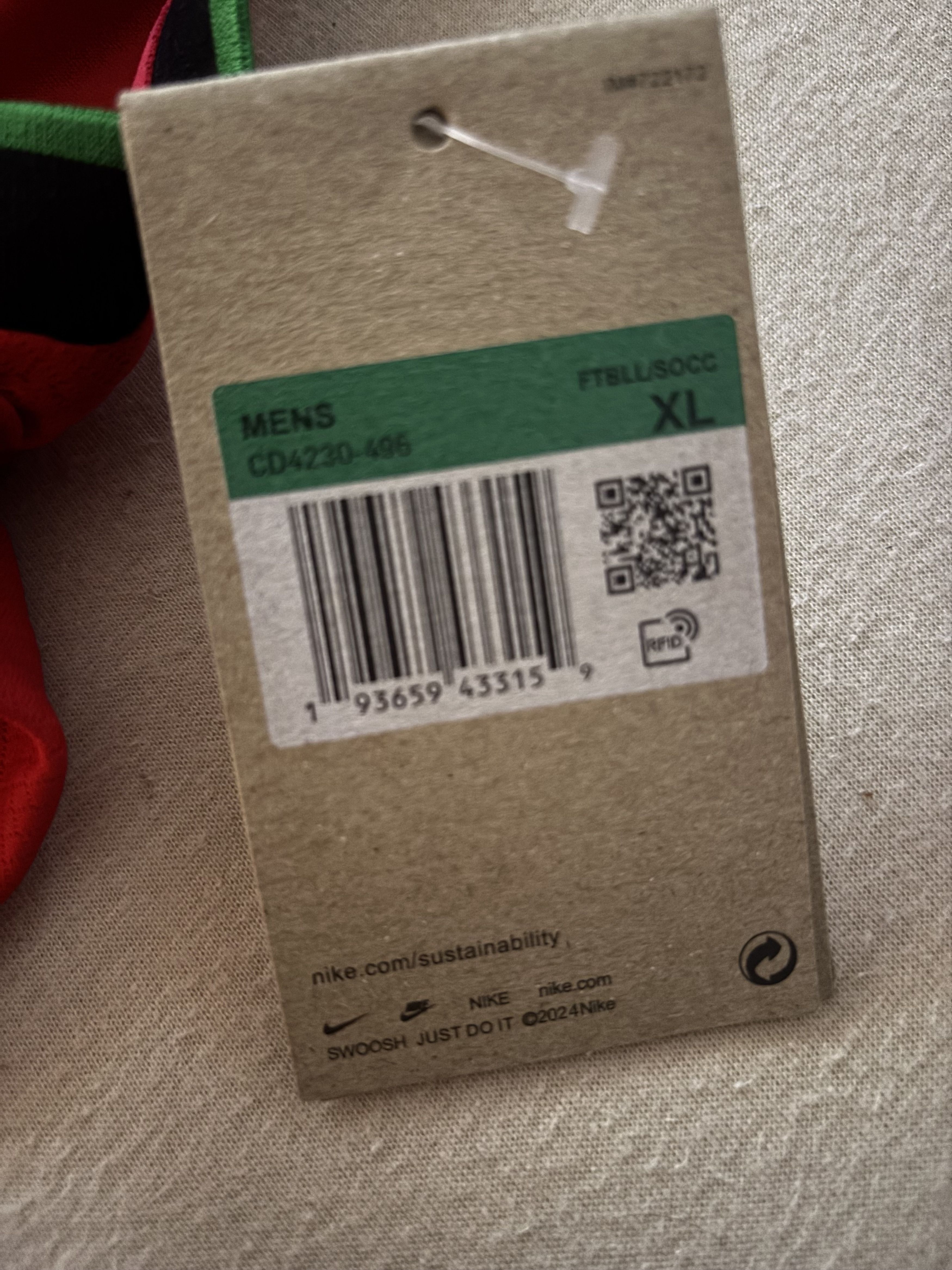 Nike Portugal Jersey Size US XL / EU 56 / 4 - 1 Thumbnail