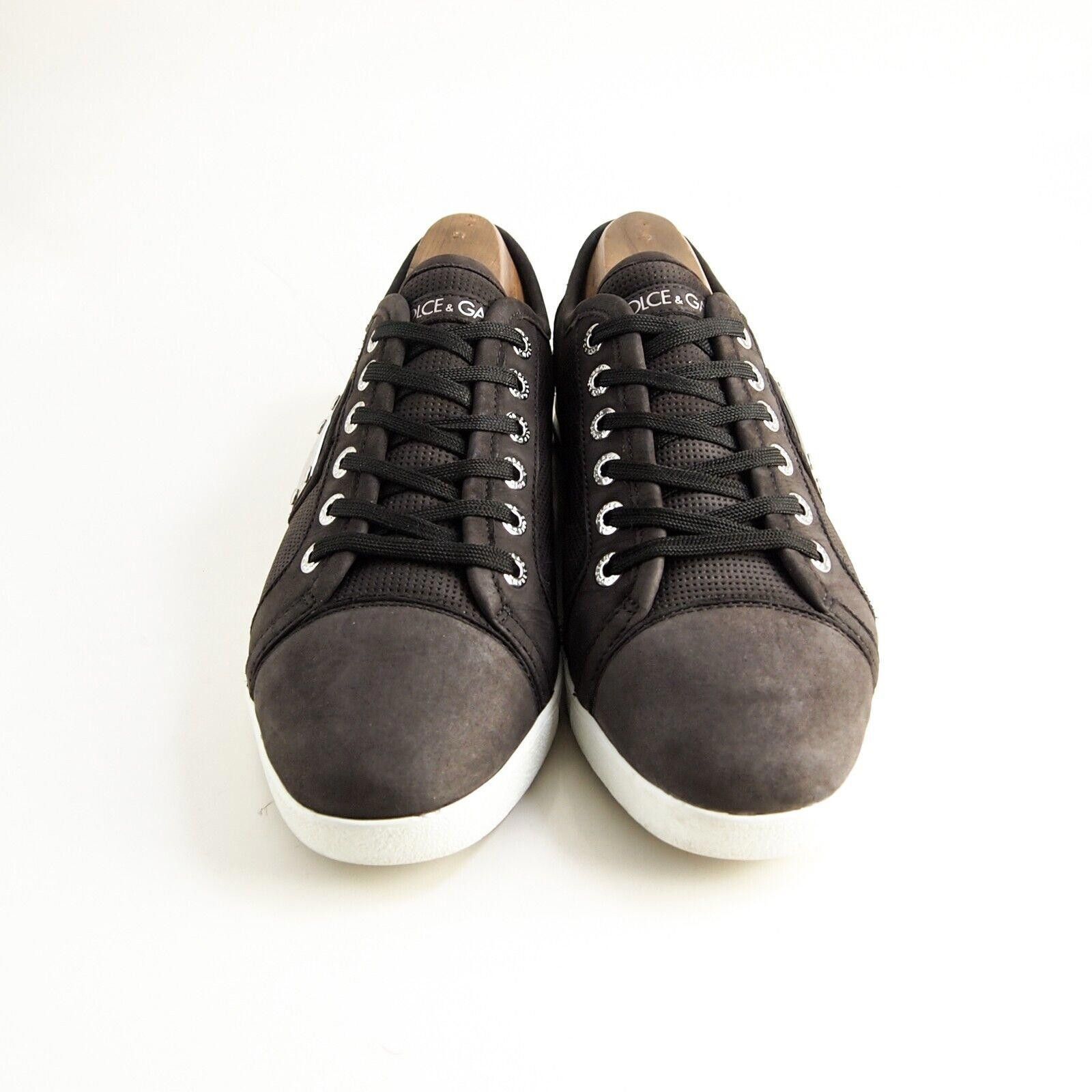 Dolce & Gabbana Dolce Gabbana Low Top Sneakers Brown Suede US 9.5 EU 42.5 Size US 9.5 / EU 42-43 - 4 Thumbnail