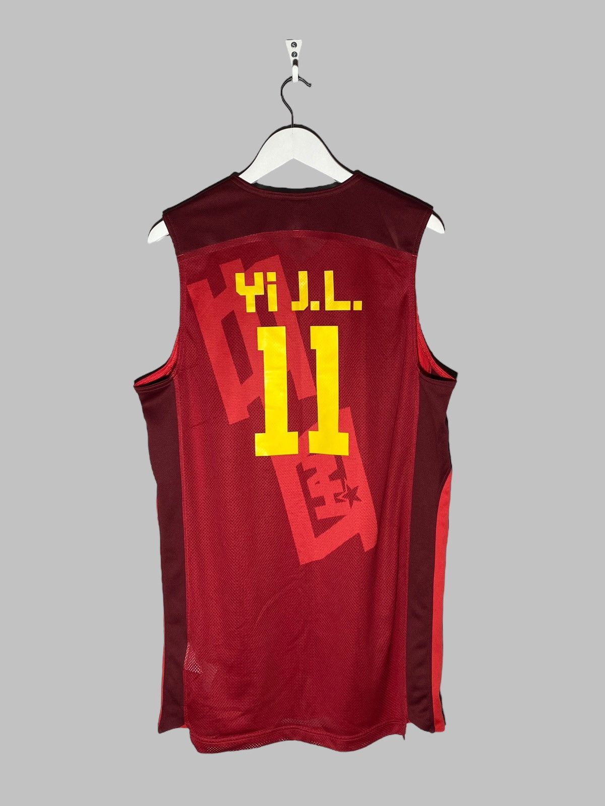 Nike × Vintage #11 Yi Jianlian China Player Issue Basketball Jersey Size US M / EU 48-50 / 2 - 1 Thumbnail