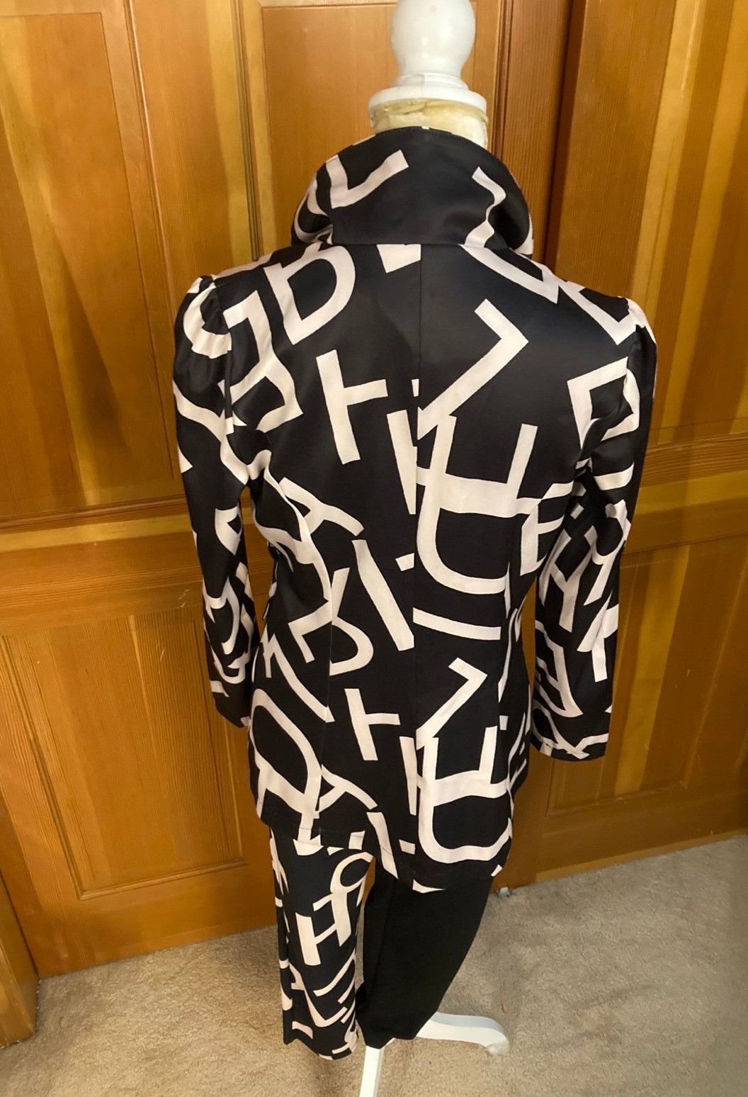 Designer × Other New, Women’s Lavishly Paris Letter Print Pantsuit. Size M / US 6-8 / IT 42-44 - 15 Thumbnail