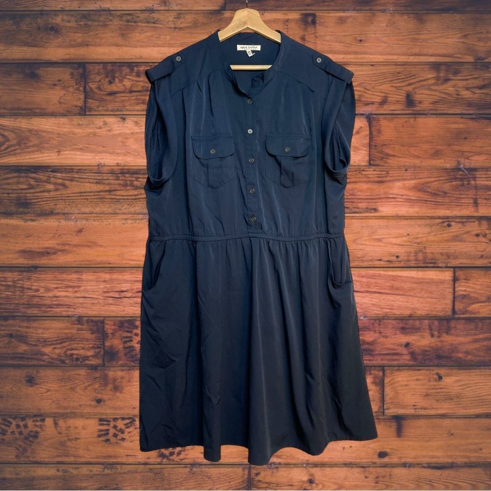 Other Speed Control Navy Sleeveless Dress 3X Size 3XL / US 20-22 - 1 Thumbnail