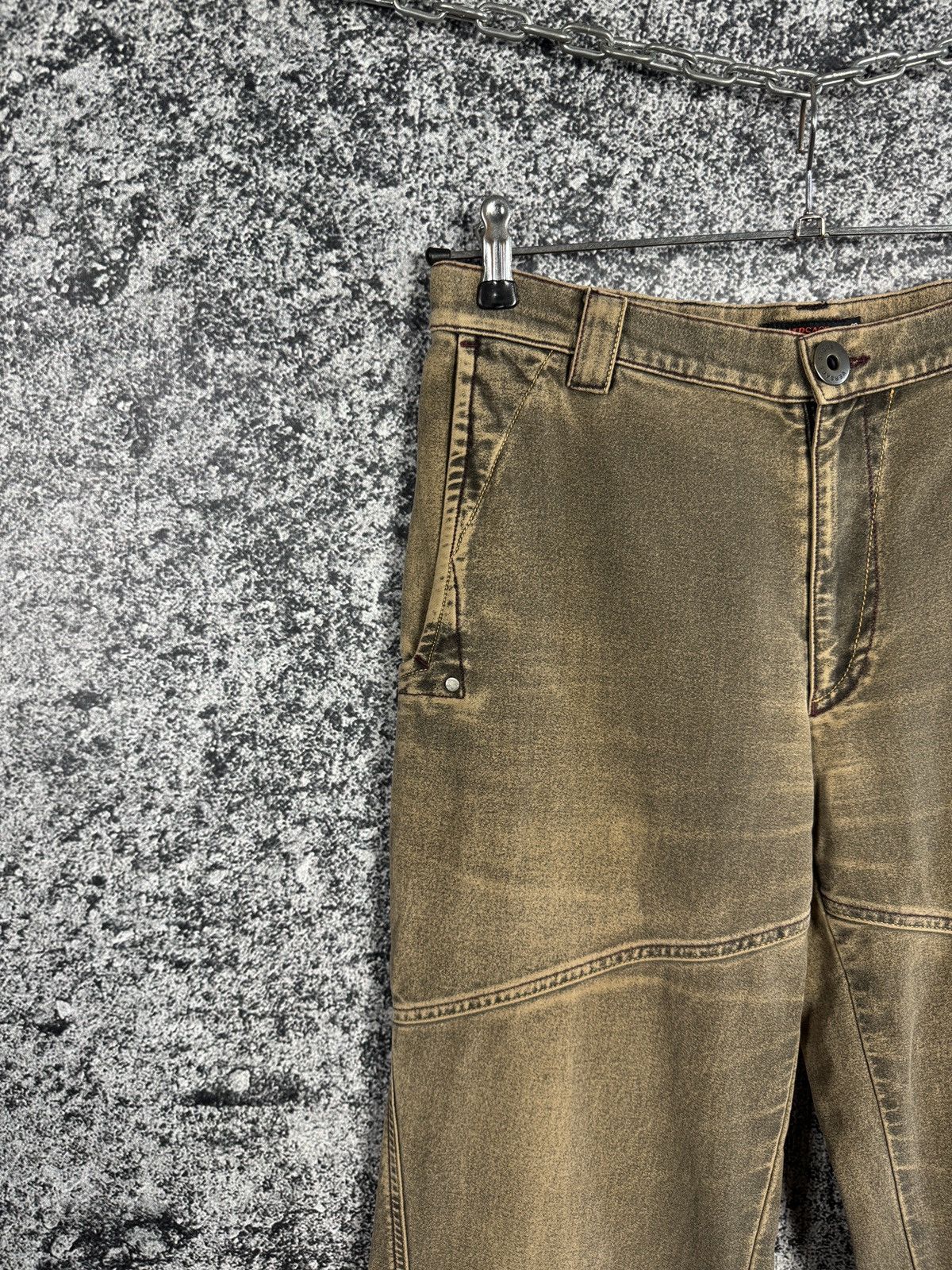 Vintage Gianni Versace Sport Jeans High Waist Straight Pants Size 48 Size US 32 / EU 48 - 3 Thumbnail