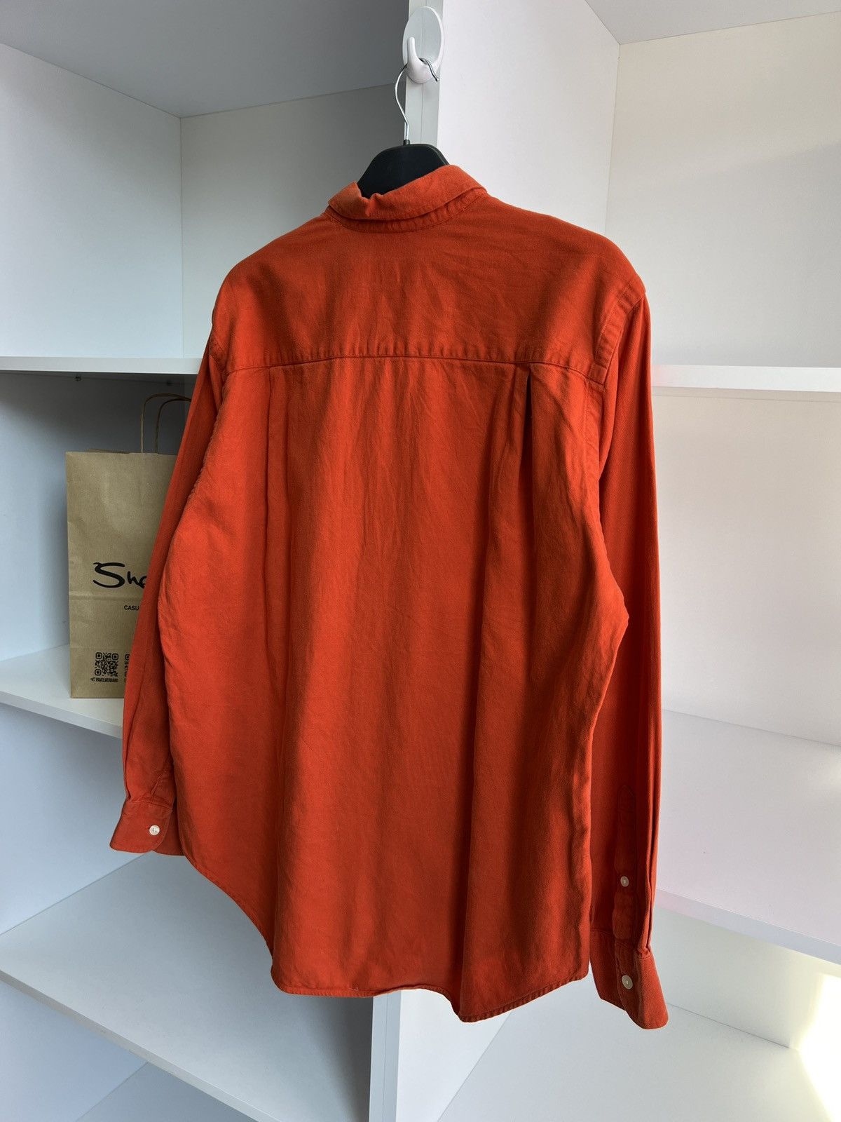 Carhartt × Vintage Vintage Carhartt Orange Denim Button up shirt Size US L / EU 52-54 / 3 - 10 Thumbnail