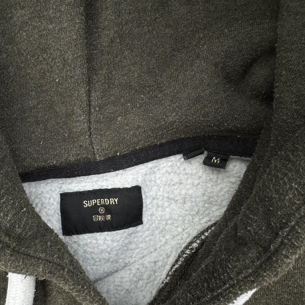 Superdry Vintage Japanese Style Superdry Hoodie Size S - M Dark Green Size US M / EU 48-50 / 2 - 7 Thumbnail