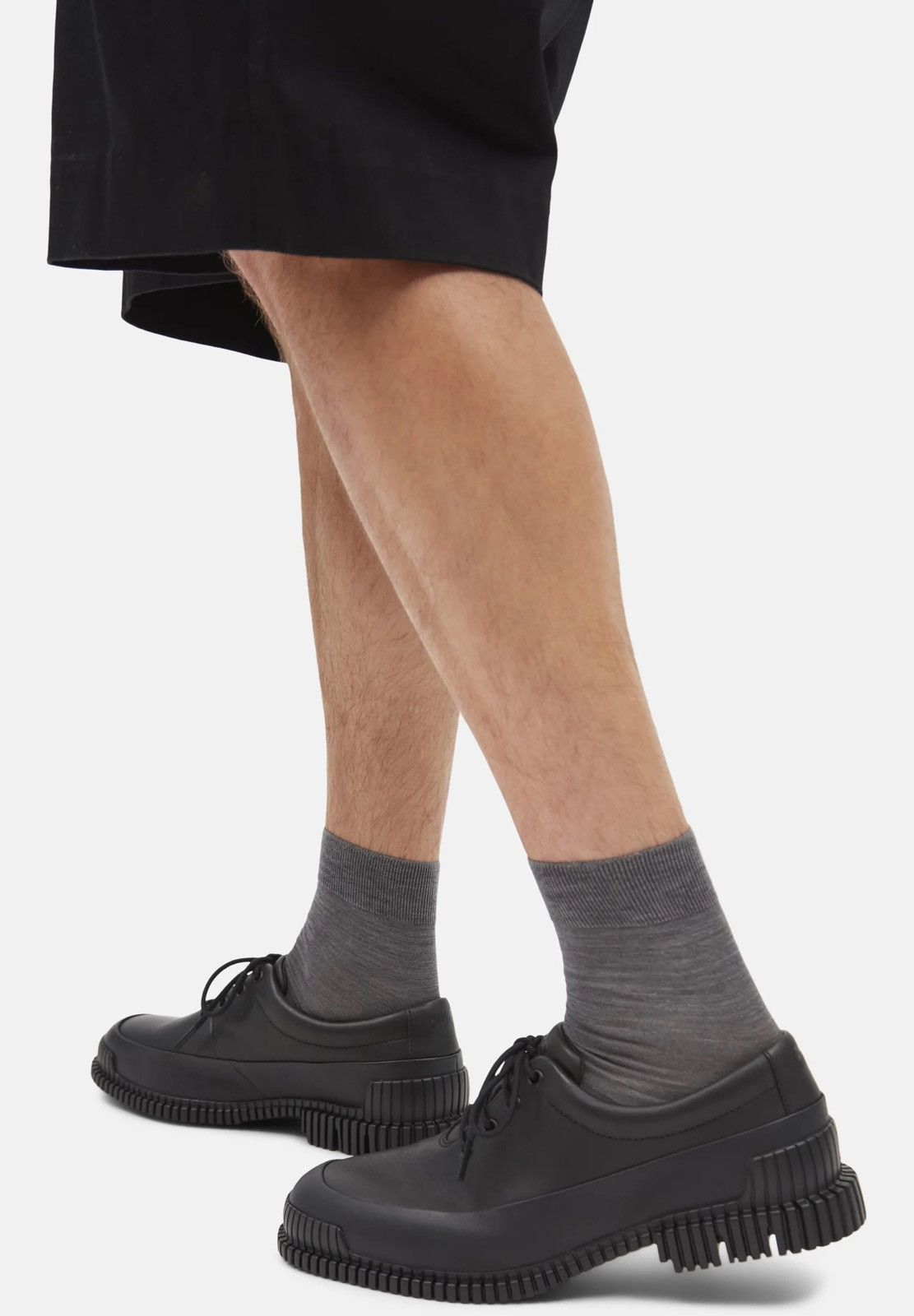 Camper AW2020 CAMPER PIX GROOVED SOLE BLACK DERBY SHOES Size US 9 / EU 42 - 2 Thumbnail