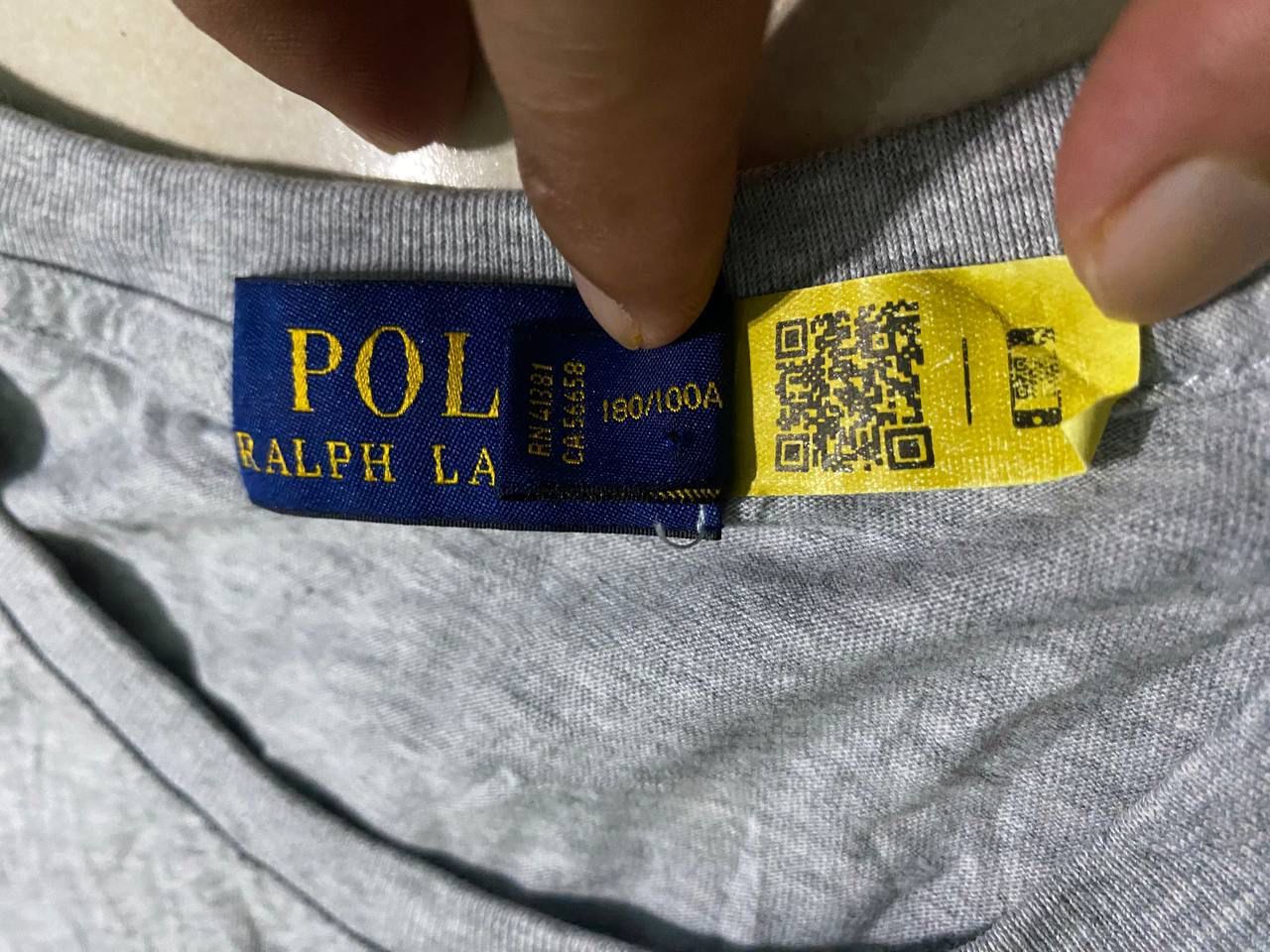 Polo Ralph Lauren × Vintage VINTAGE POLO BEAR TSHIRT, NICE DESIGN Size US L / EU 52-54 / 3 - 7 Thumbnail