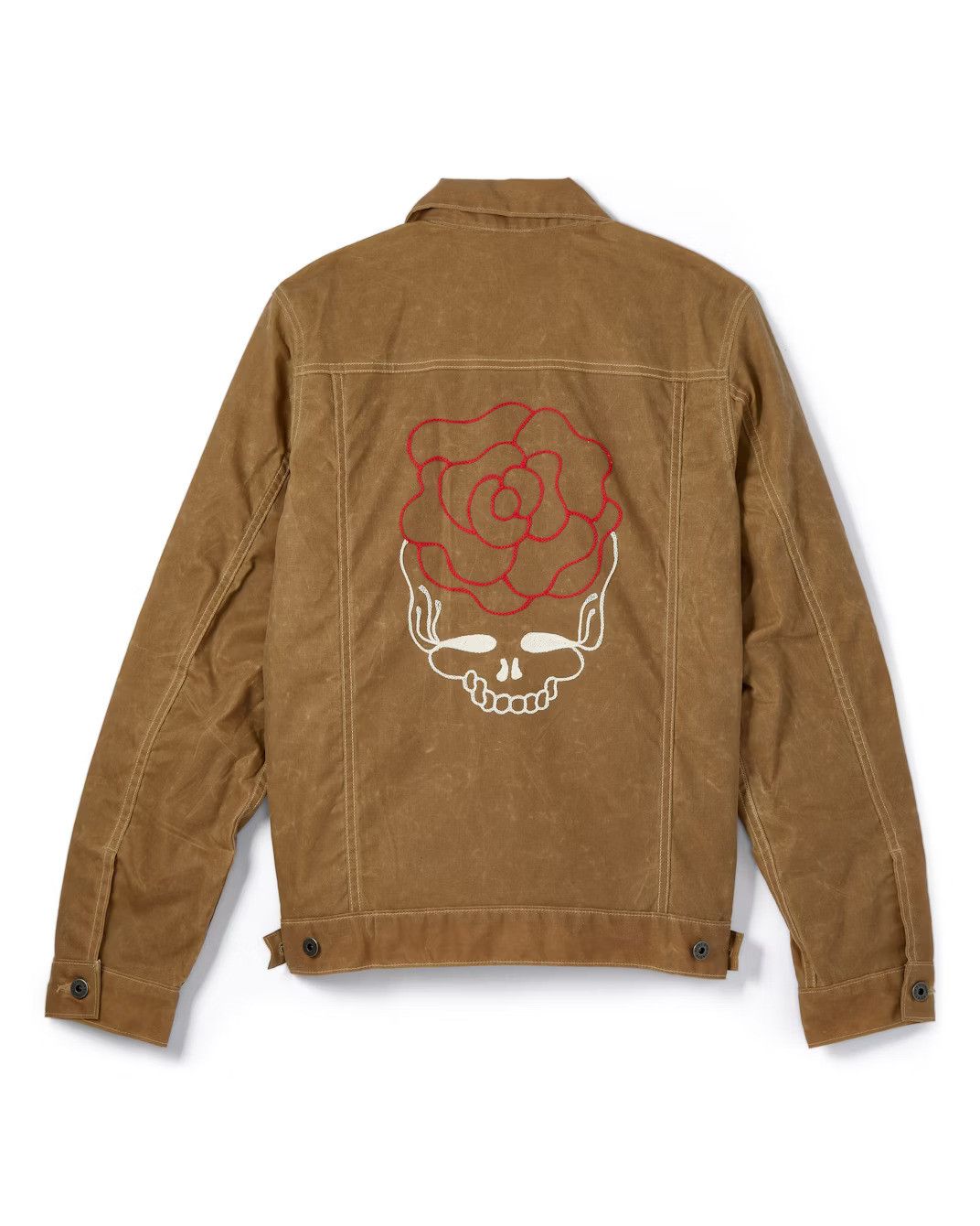 Flint And Tinder × Grateful Dead × Huckberry Huckberry x Grateful Dead Flannel-Lined Waxed Trucker Jacket Size US S / EU 44-46 / 1 - 1 Thumbnail