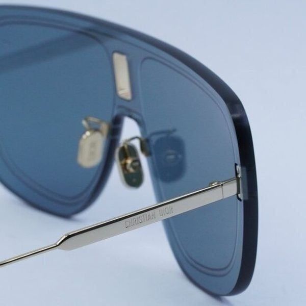 Dior New Dior ULTRADIOR MU B0B0 Sunglasses - Gold Frame, Blue Size ONE SIZE - 8 Thumbnail