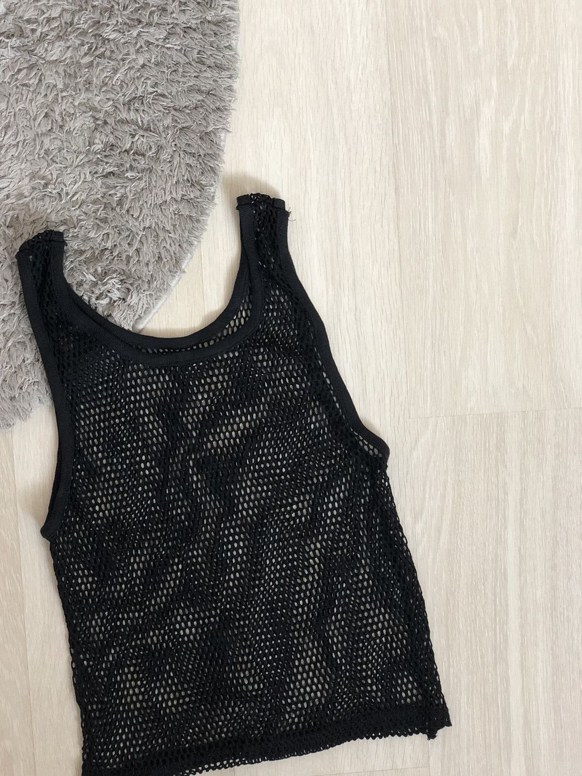 Japanese Brand Vintage Japanese Style Avant Garde Mesh Tank Top Y2K Size US XS / EU 42 / 0 - 2 Thumbnail
