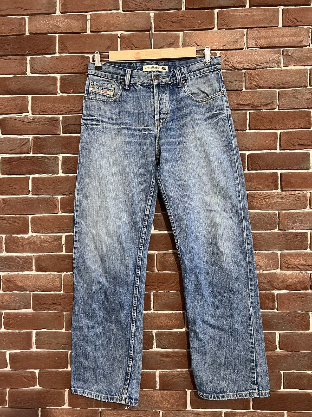 Diesel Vintage Y2k Rare Diesel Jeans Denim Pant Punk Rock Hype Size US 34 / EU 50 - 1 Thumbnail