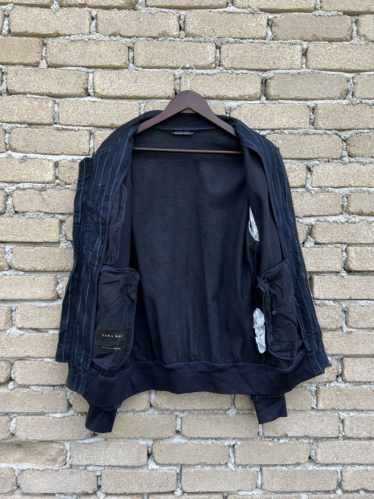 Zara Zara Man Zipper Stripe Jacket Size US M / EU 48-50 / 2 - 6 Thumbnail