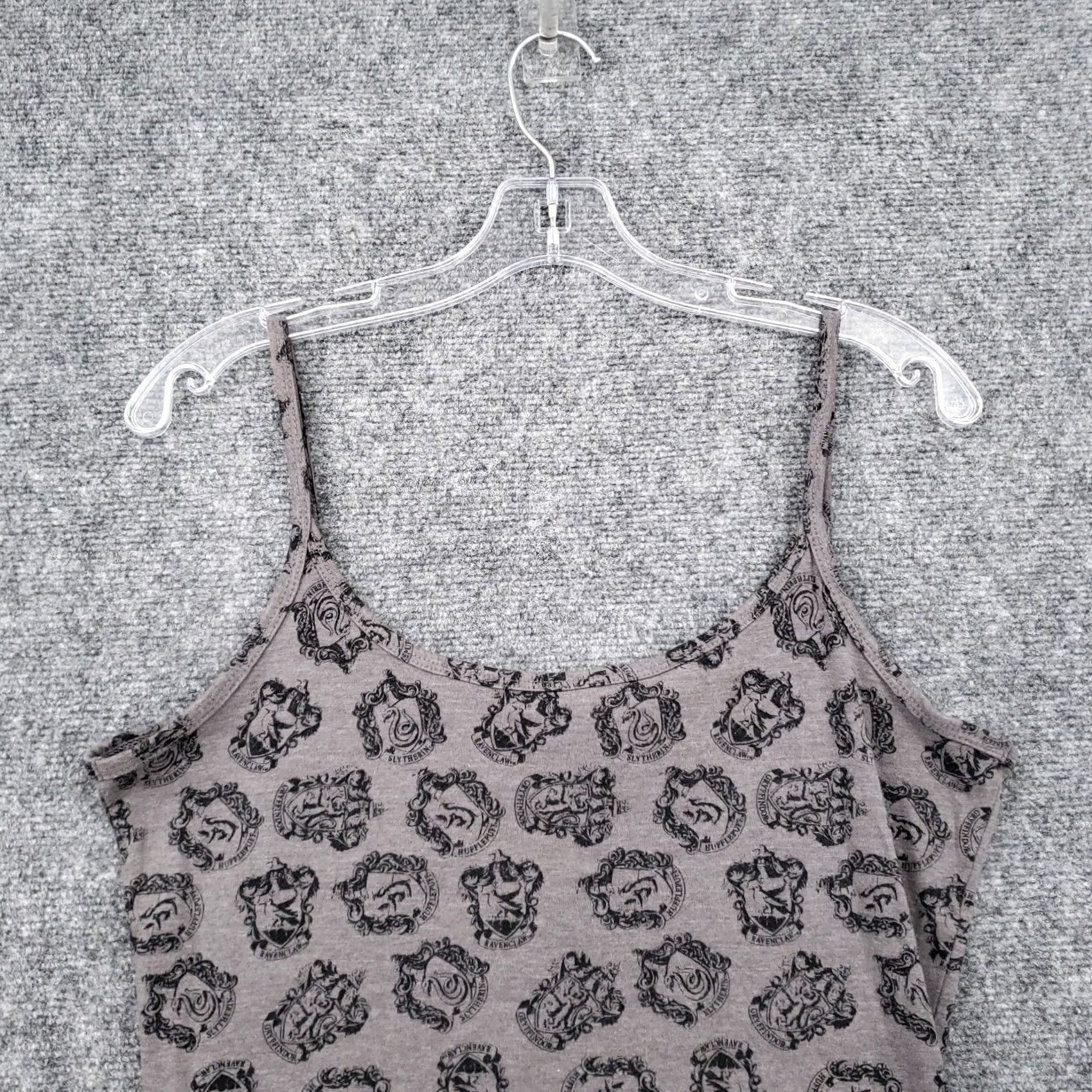 Vintage Universal Studios Harry Potter Tank Top M Gray Sleeveless Round Neck Womens Shirts Tank M Gray Universal Studios Harry Potter Tank Top Size M / US 6-8 / IT 42-44 - 7 Thumbnail
