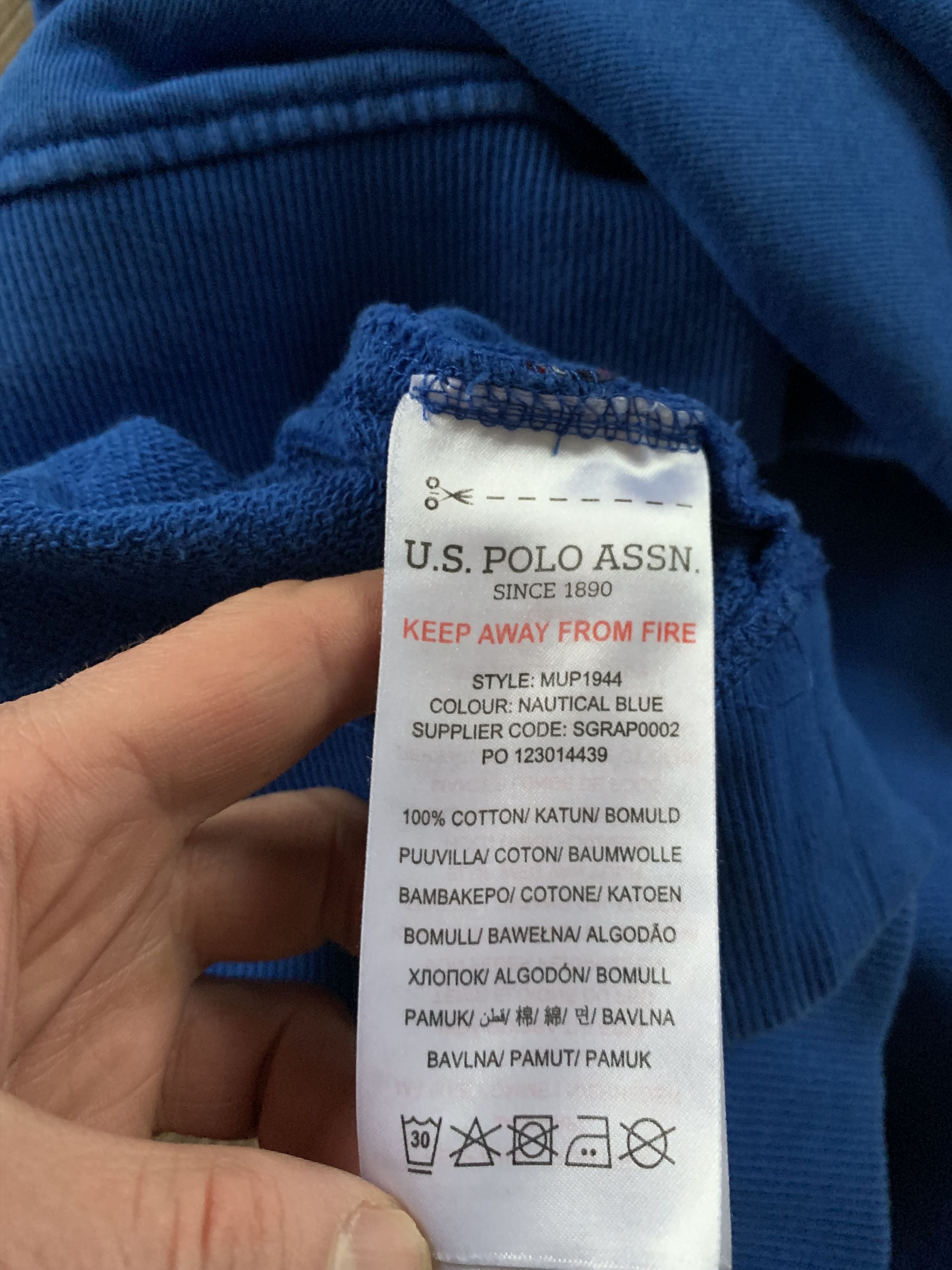 U.S. Polo Assn. U.S. Polo Assn. Hoodie Size US M / EU 48-50 / 2 - 8 Thumbnail