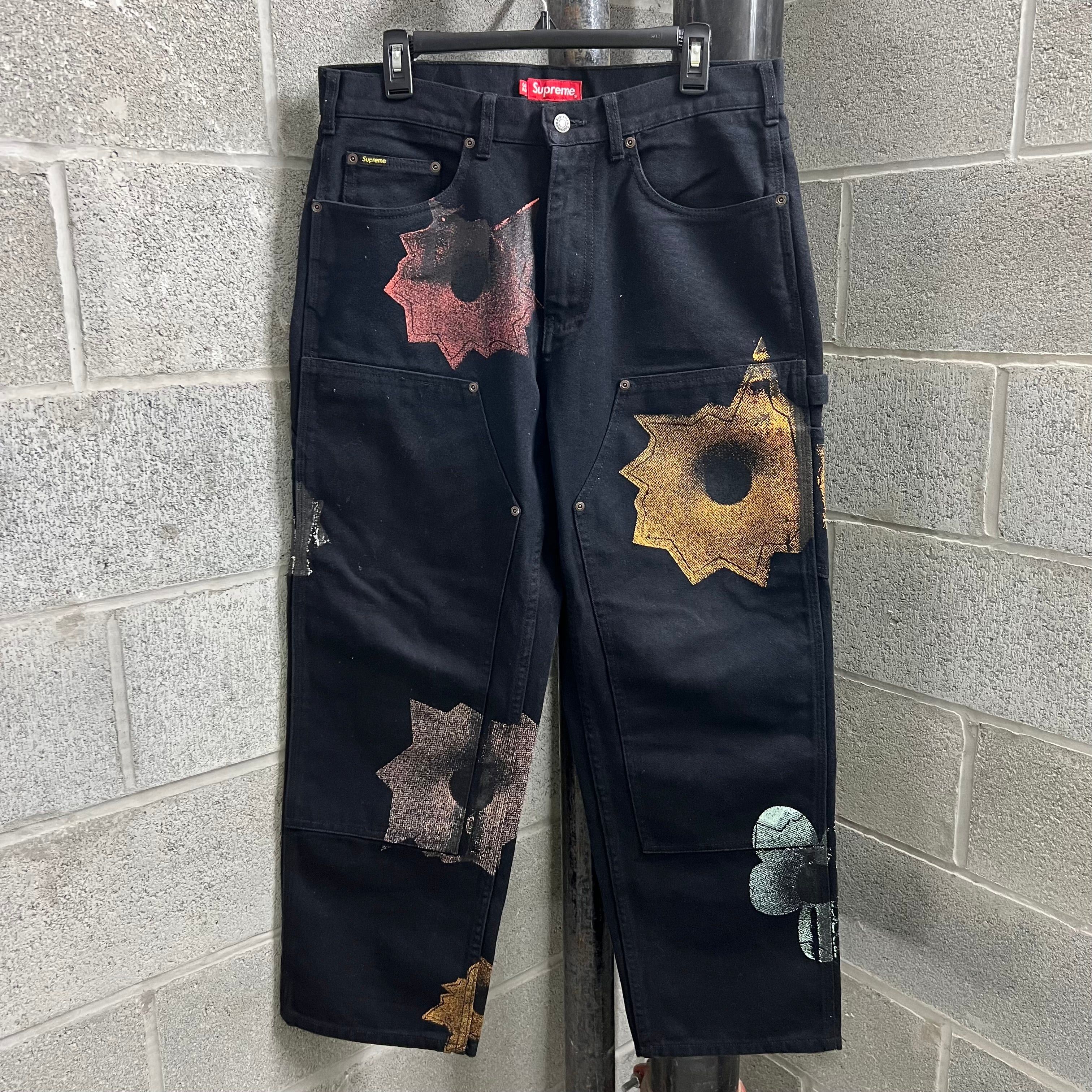 Supreme Supreme x Nate Lowman Double Knee Pants - Size 32 | Grailed