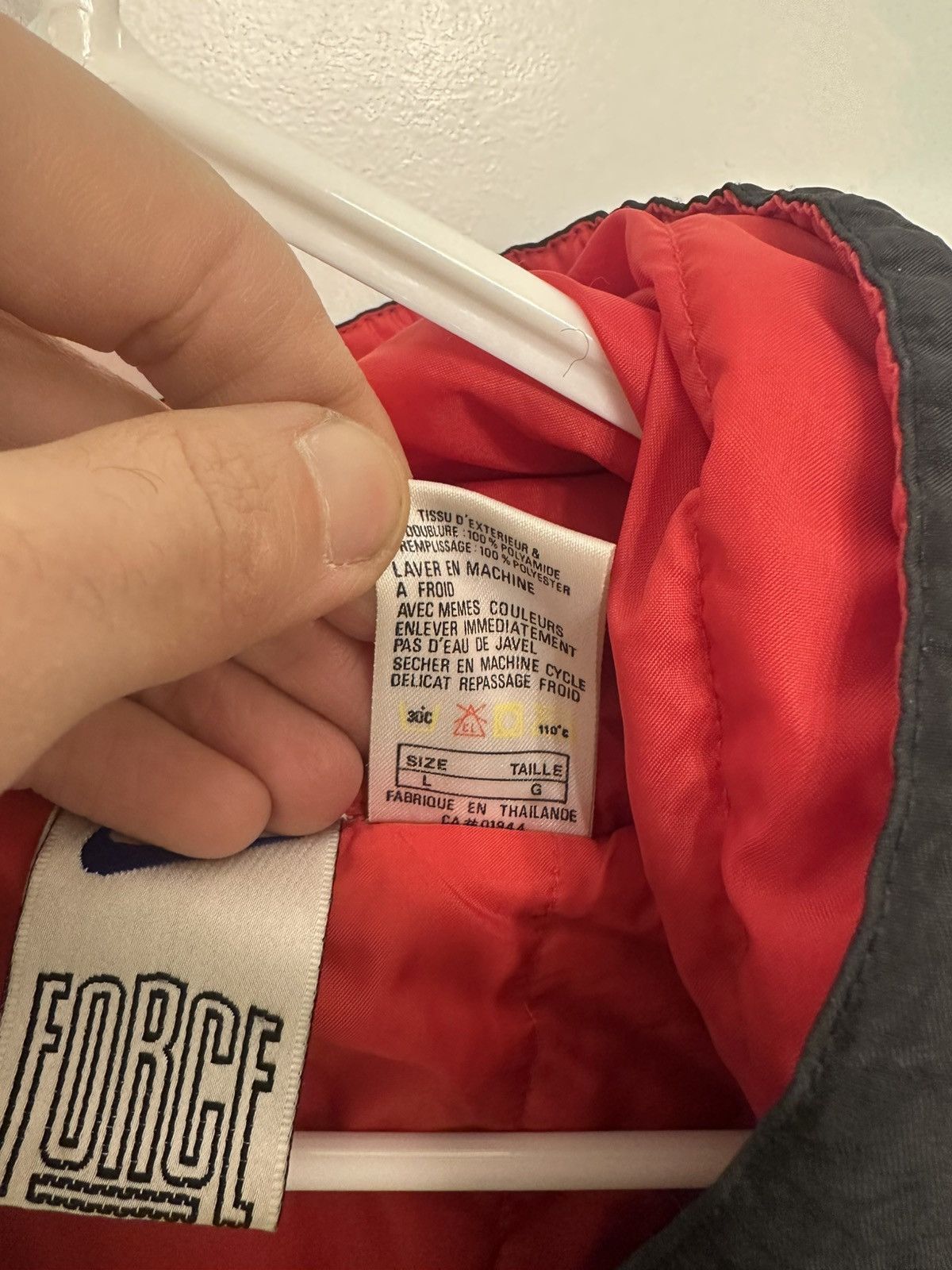 Nike Vintage nike force jacket parka long coat Size US L / EU 52-54 / 3 - 9 Thumbnail