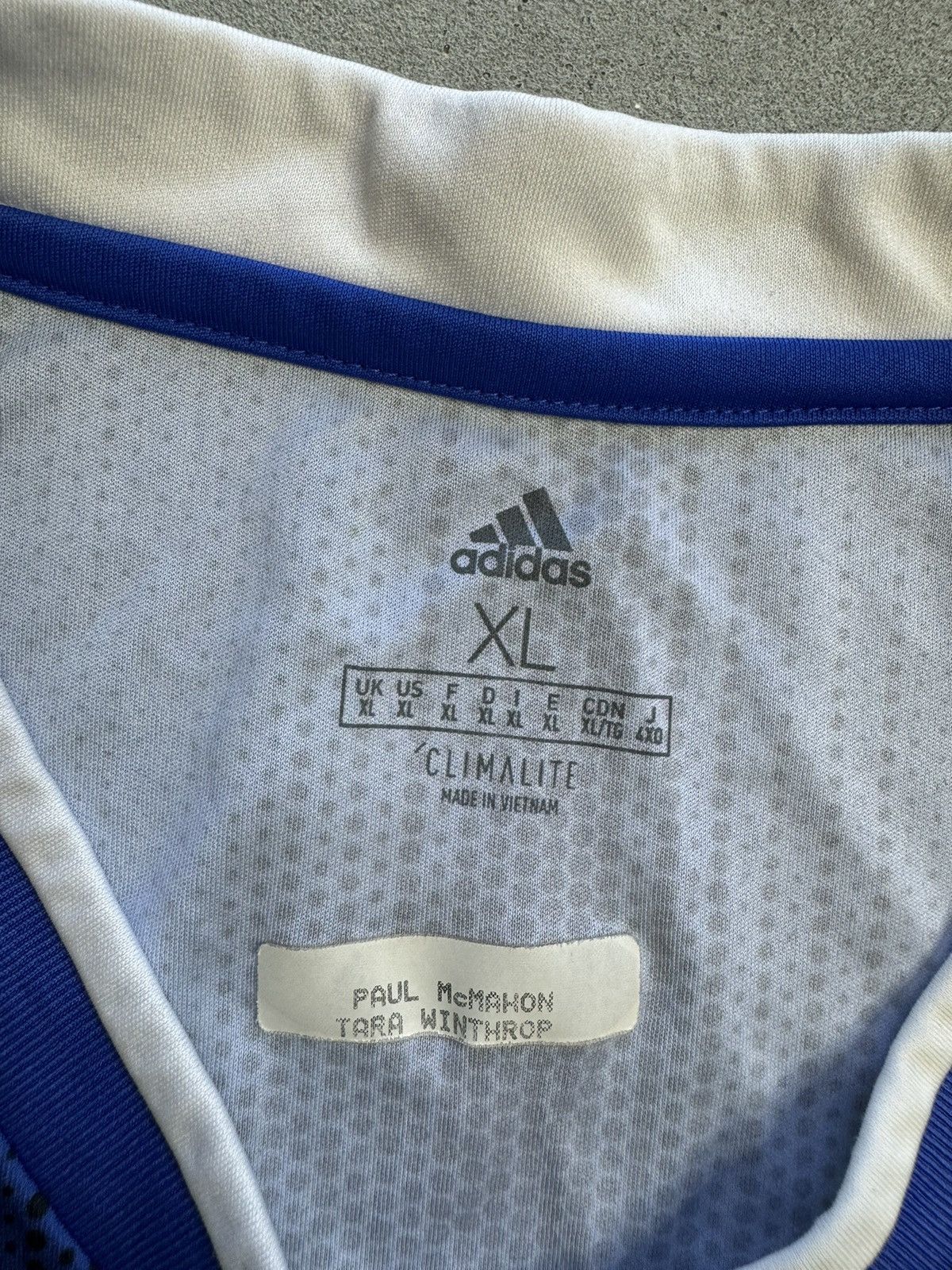 Adidas × Vintage Adidas Cardiff City 2019-2020 Home Jersey Size US XL / EU 56 / 4 - 4 Thumbnail