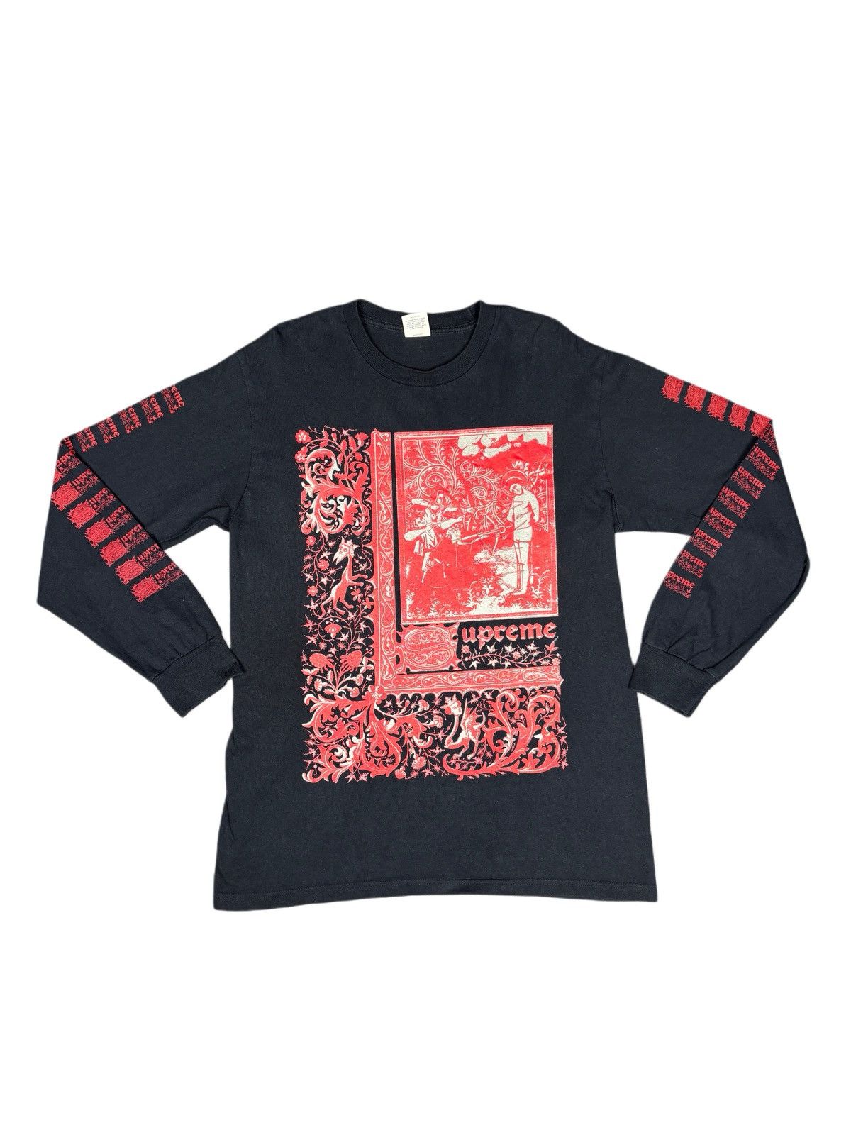 Supreme Supreme Saint Sebastian L/S Medieval Graphic Long Sleeve Size US M / EU 48-50 / 2 - 1 Thumbnail