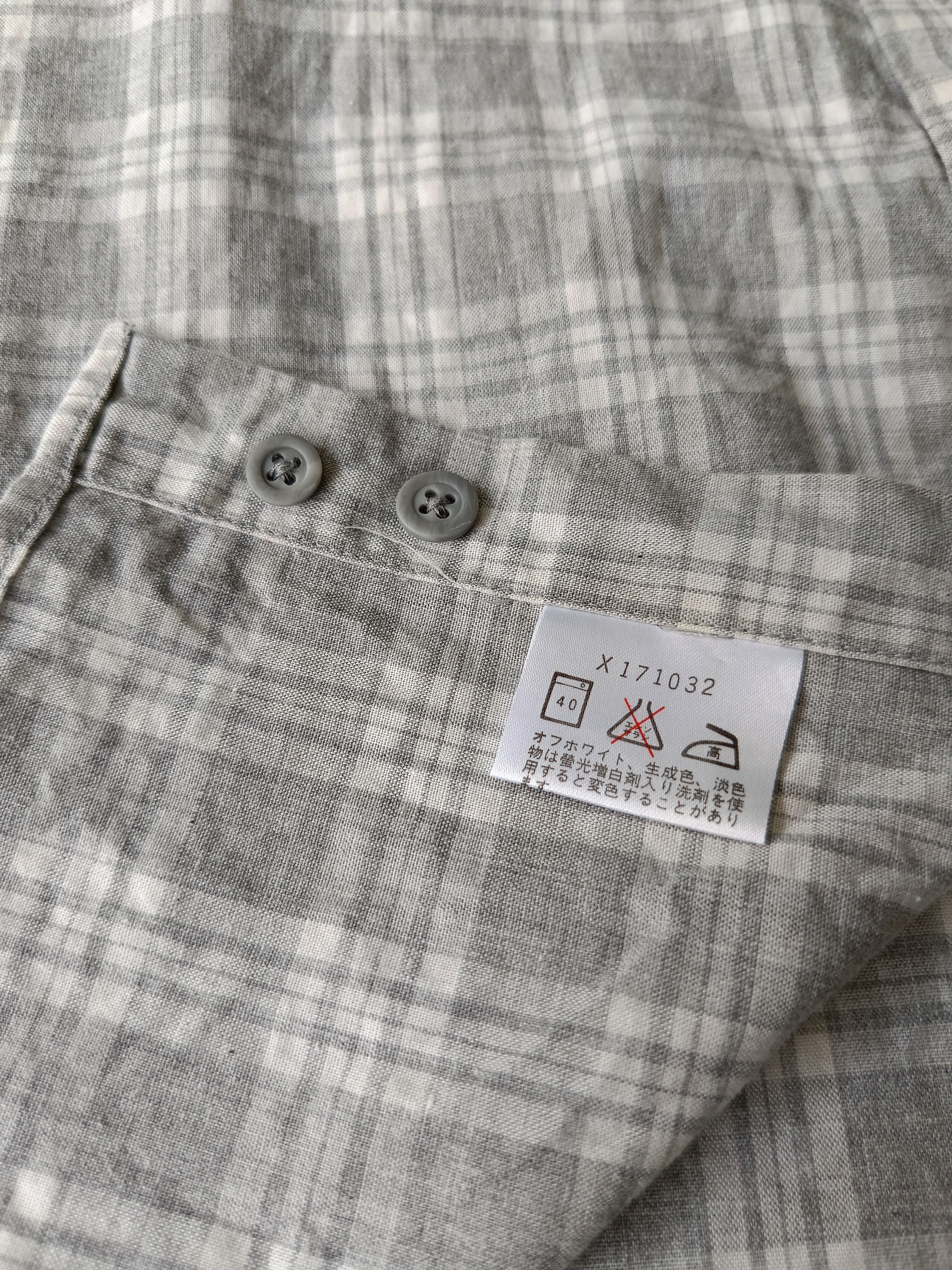 Yohji Yamamoto A.A.R Yohji Yamamoto D'urban Japan plaid check shirt Size US M / EU 48-50 / 2 - 14 Thumbnail