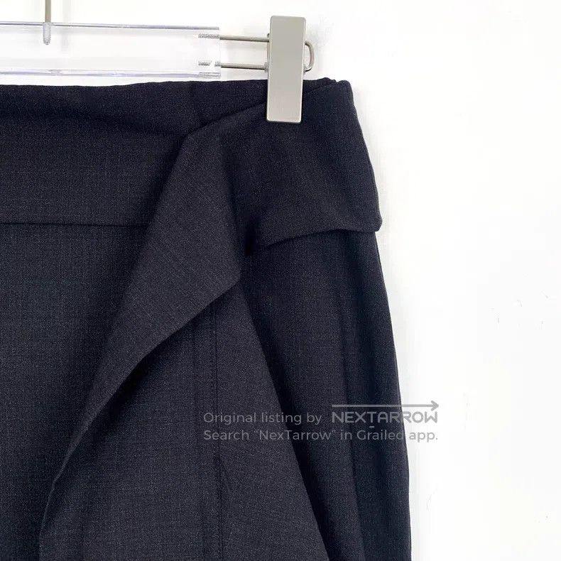 Brunello Cucinelli Brunello Cucinelli Black wool half-skirt Size 26" / US 2 / IT 38 - 3 Thumbnail