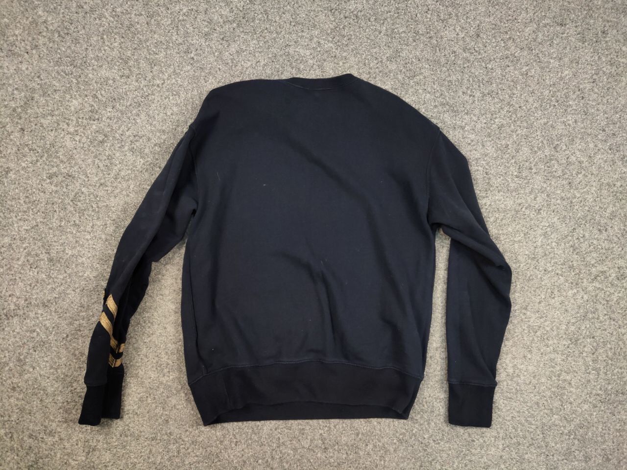 Polo Ralph Lauren Polo Ralph Lauren nau Blue Logo Crew Check Sweatshirt Size US M / EU 48-50 / 2 - 16 Thumbnail