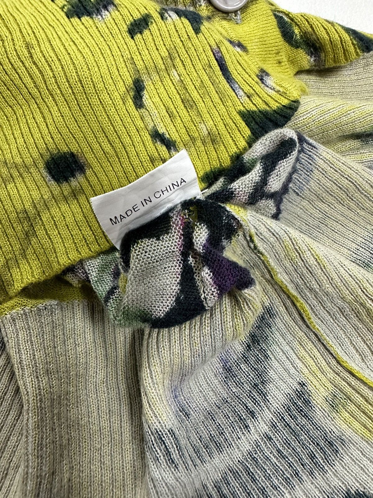 Dries Van Noten Dries Van Noten Multicolored Art Cardigan Size M / US 6-8 / IT 42-44 - 15 Thumbnail