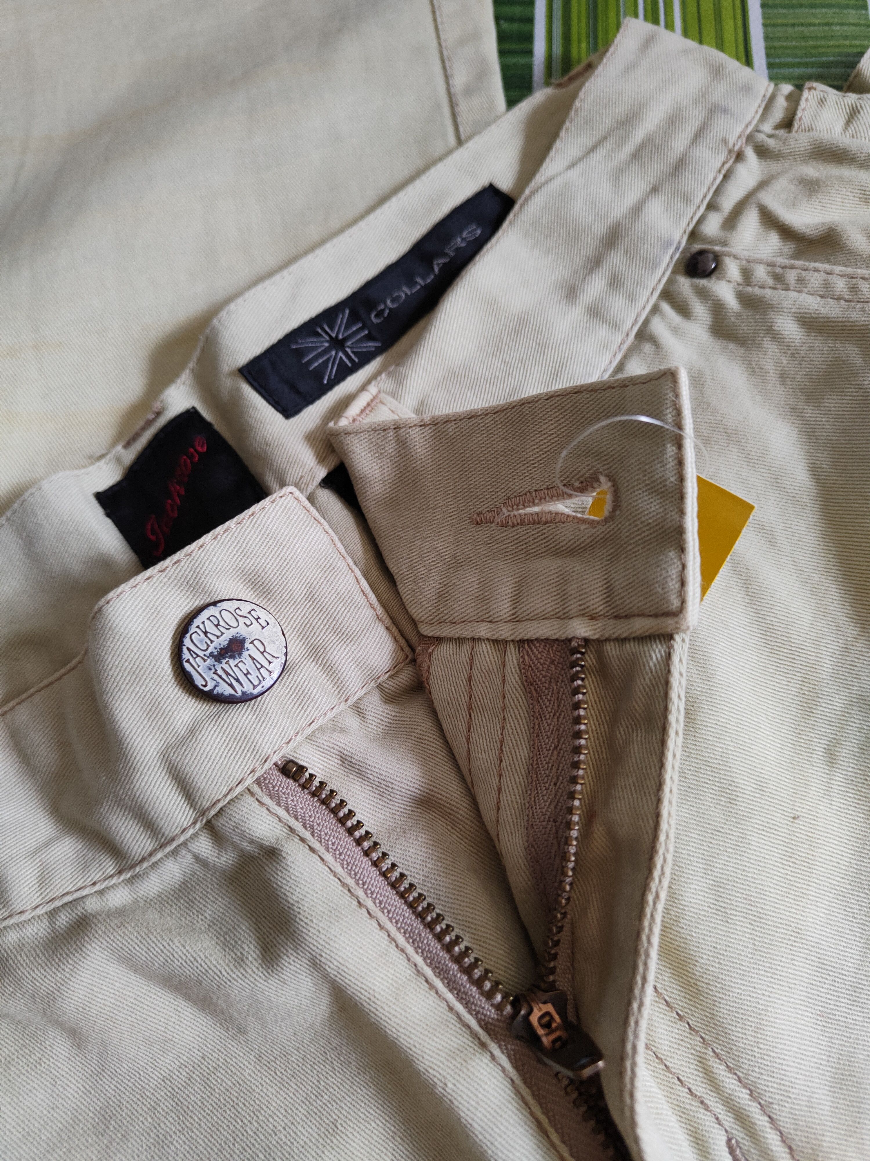 JACKROSE × Japanese Brand Jack Rose Beige Multipocket Casual Pants #S1476 Size 29" - 13 Thumbnail