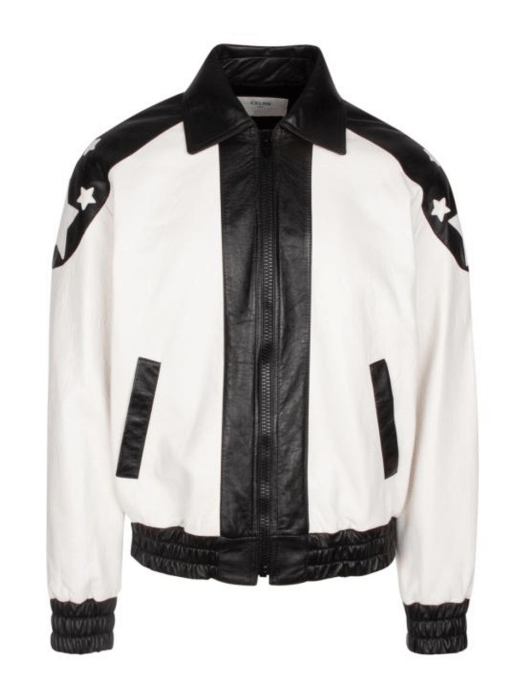 o1bcso1str1123 2ED47577H.09BW Jacket in Black/White