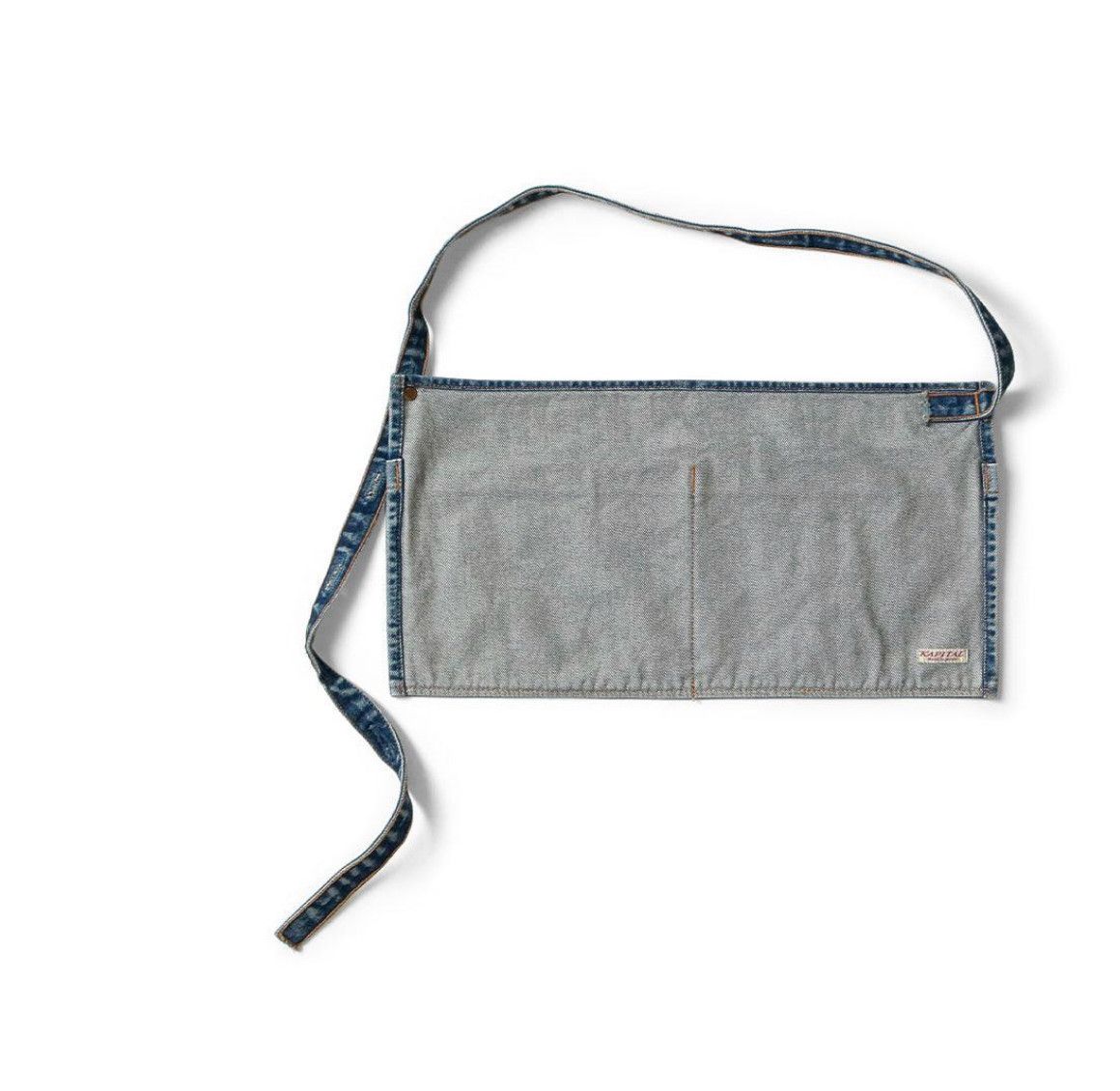 Kapital Kapital Denim Repairs Apron 13oz Indigo Short Apron Size ONE SIZE - 3 Thumbnail