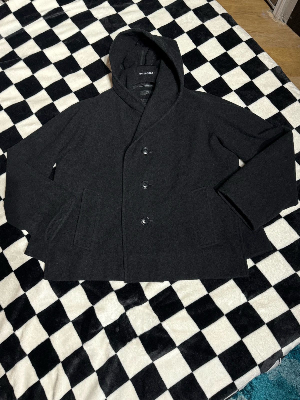 Yohji Yamamoto Wool Napoleon P Coat（Yohji Yamamoto $1182