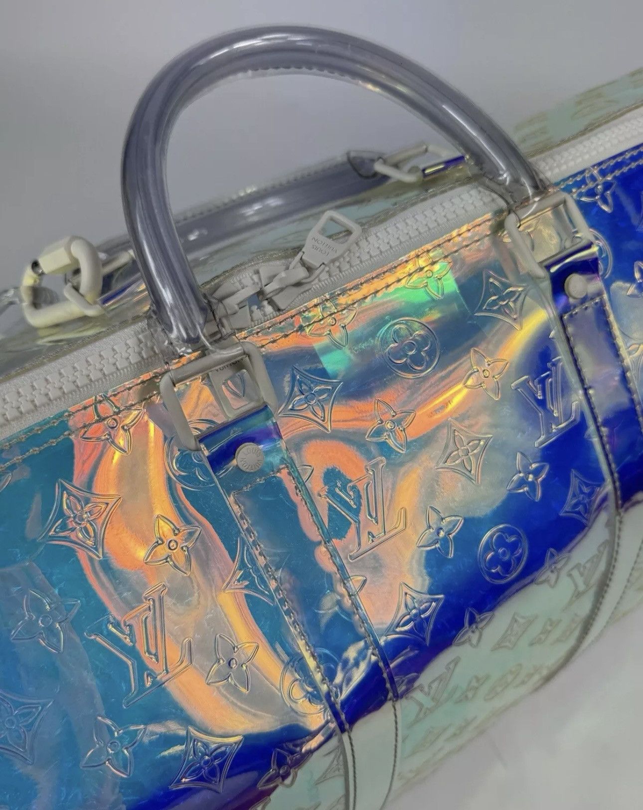 Louis Vuitton BY VIRGIL ABLOH PRISM KEEPALL 50 BAG Size ONE SIZE - 6 Thumbnail