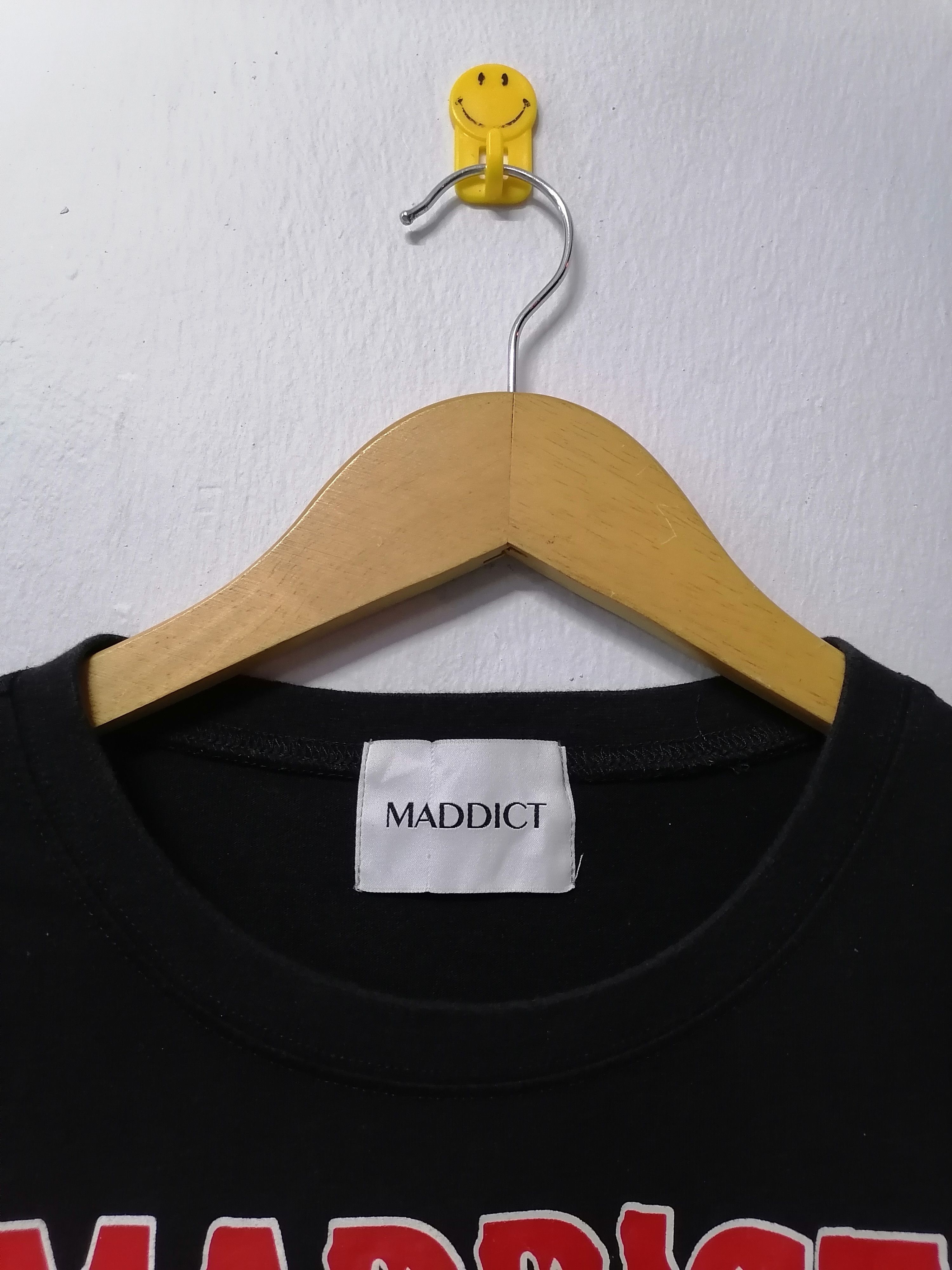 Japanese Brand × Vintage Maddict Dripping Logo Black Tee Size US M / EU 48-50 / 2 - 4 Thumbnail