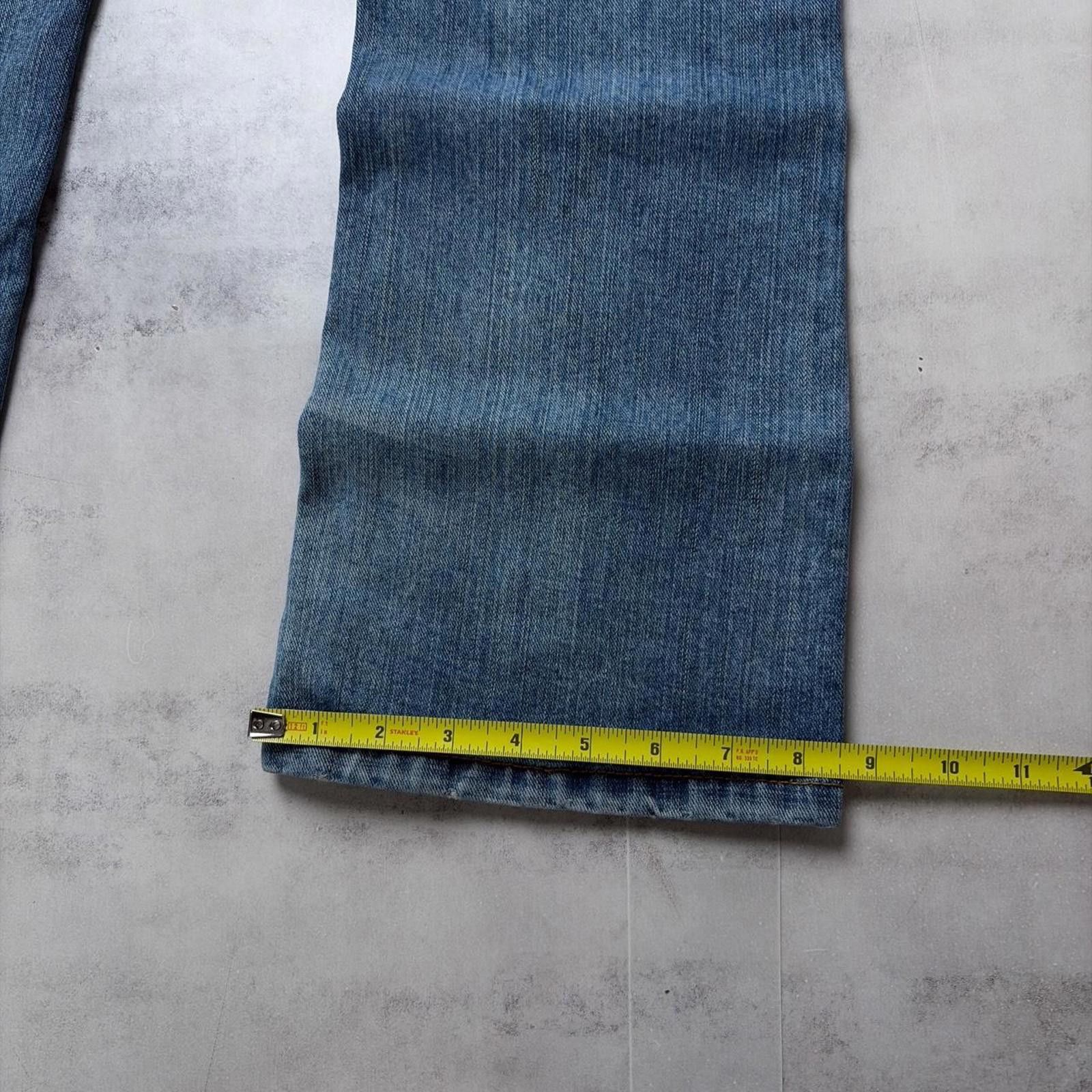 Aeropostale Y2K Blue Aeropostale Grunge Driggs Slim Bootcut Denim Jeans Size 30" / US 8 / IT 44 - 8 Thumbnail