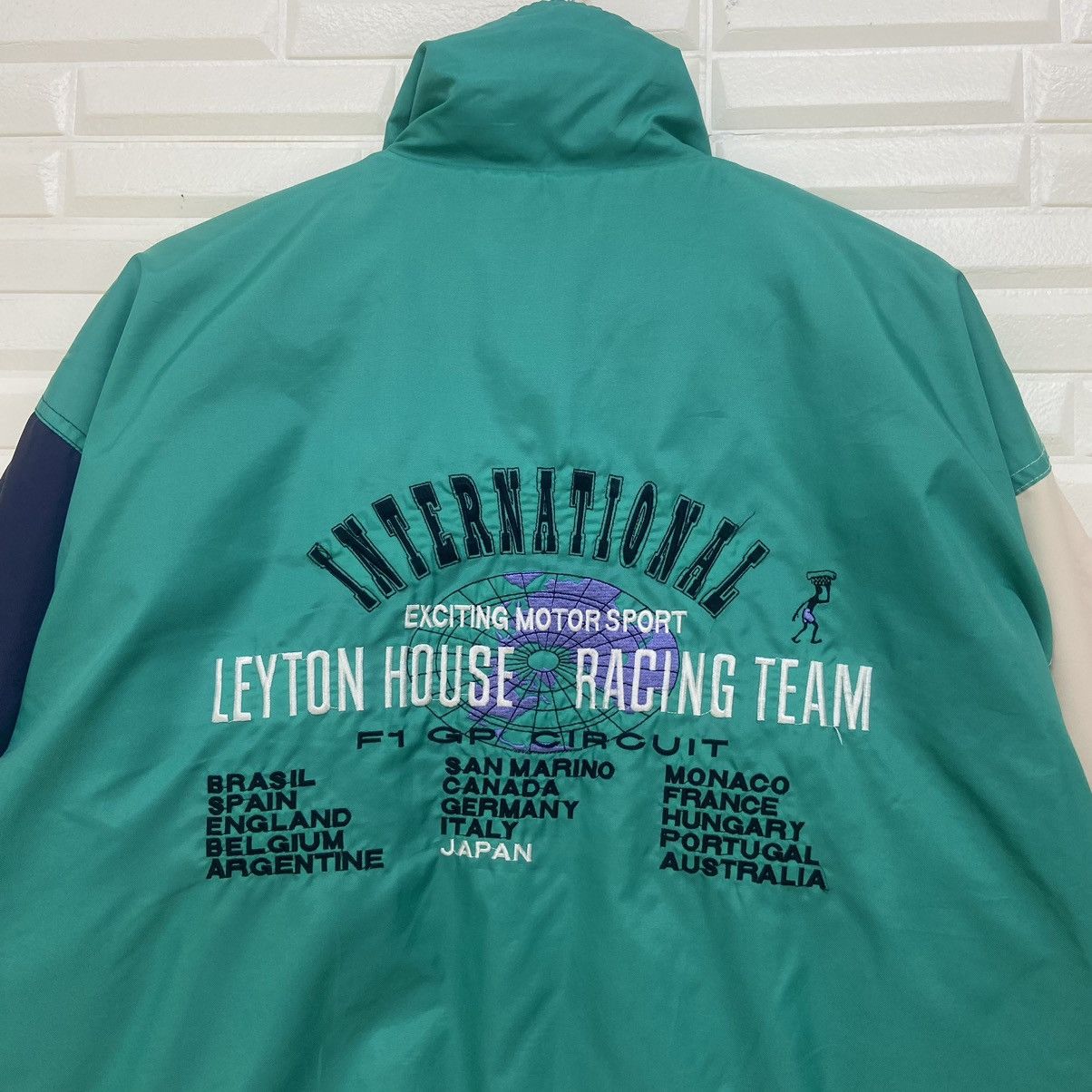 Gear for Sports Vintage Leyton House Racing Team F1 GP Circuit Jacket Size US L / EU 52-54 / 3 - 16 Thumbnail