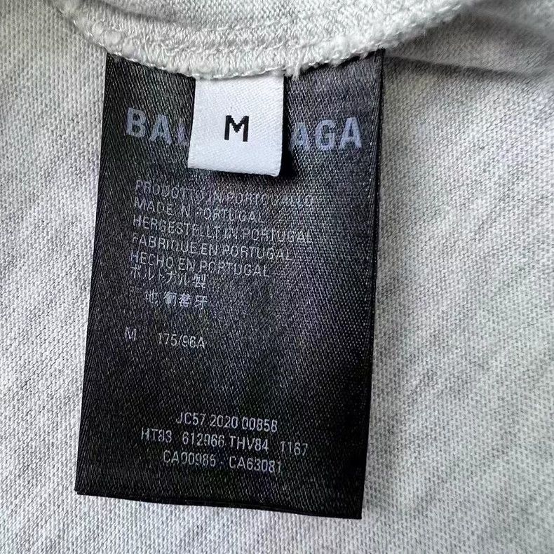 Balenciaga Balenciaga Logo Printed Short Sleeve Tee Size US M / EU 48-50 / 2 - 4 Thumbnail
