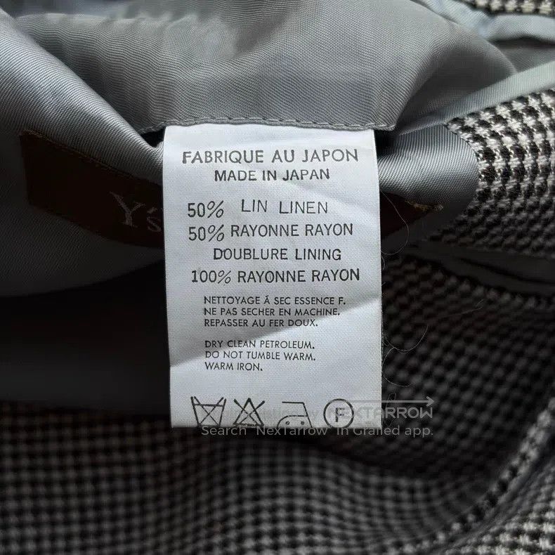 Yohji Yamamoto YOHJI YAMAMOTO Houndstooth Old Money Suit Size US S / EU 44-46 / 1 - 6 Thumbnail