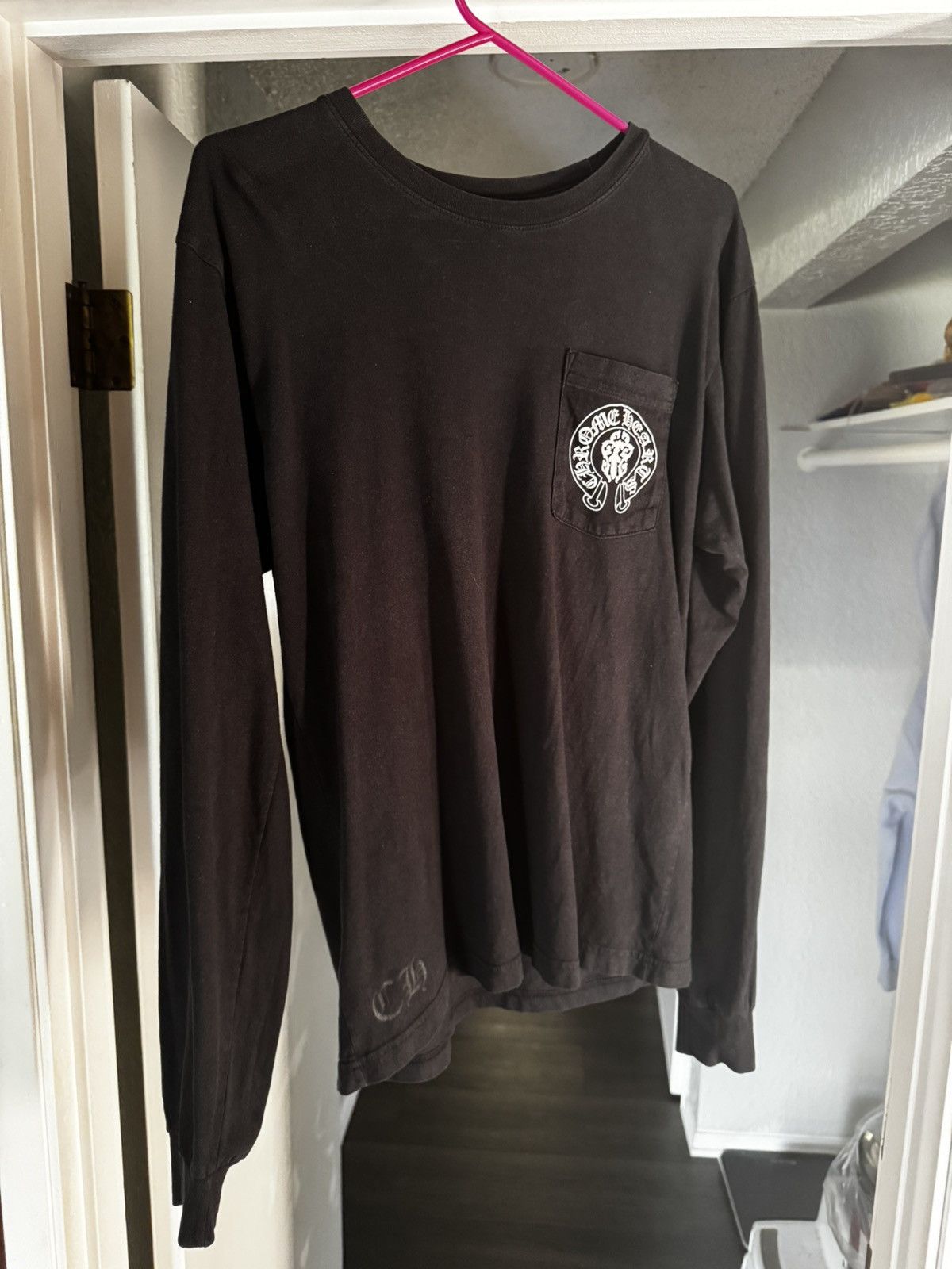 Chrome Hearts Chrome Hearts Vintage USA American Flag Longsleeve