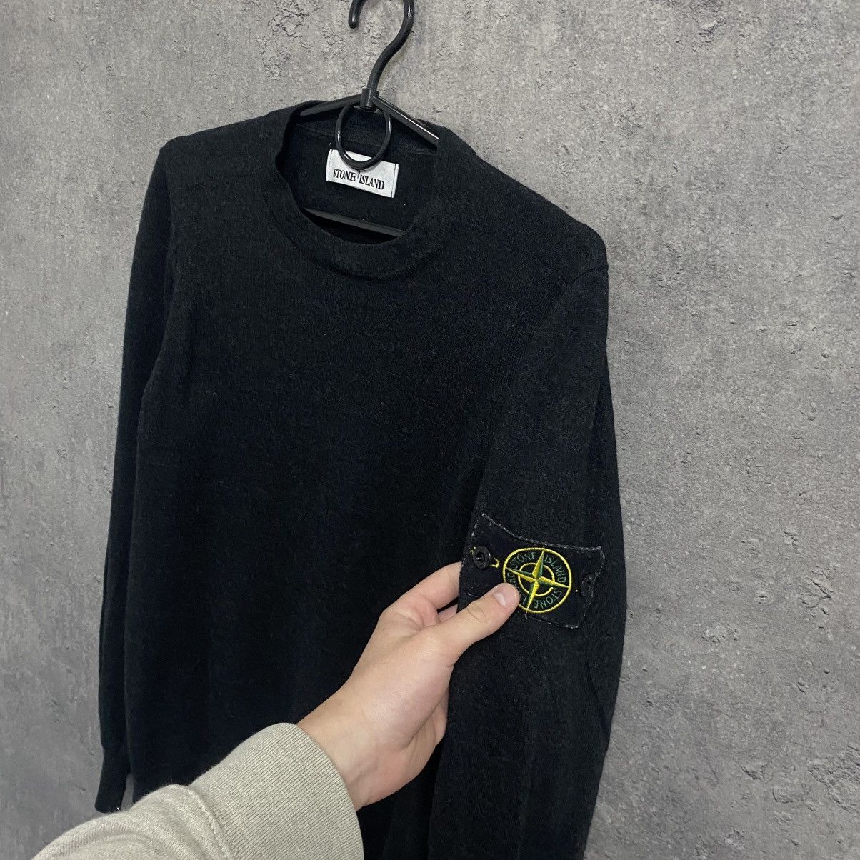 Stone Island Vintage Stone Island Sweatshirt Wool Crew Neck Sweater Size US S / EU 44-46 / 1 - 5 Thumbnail
