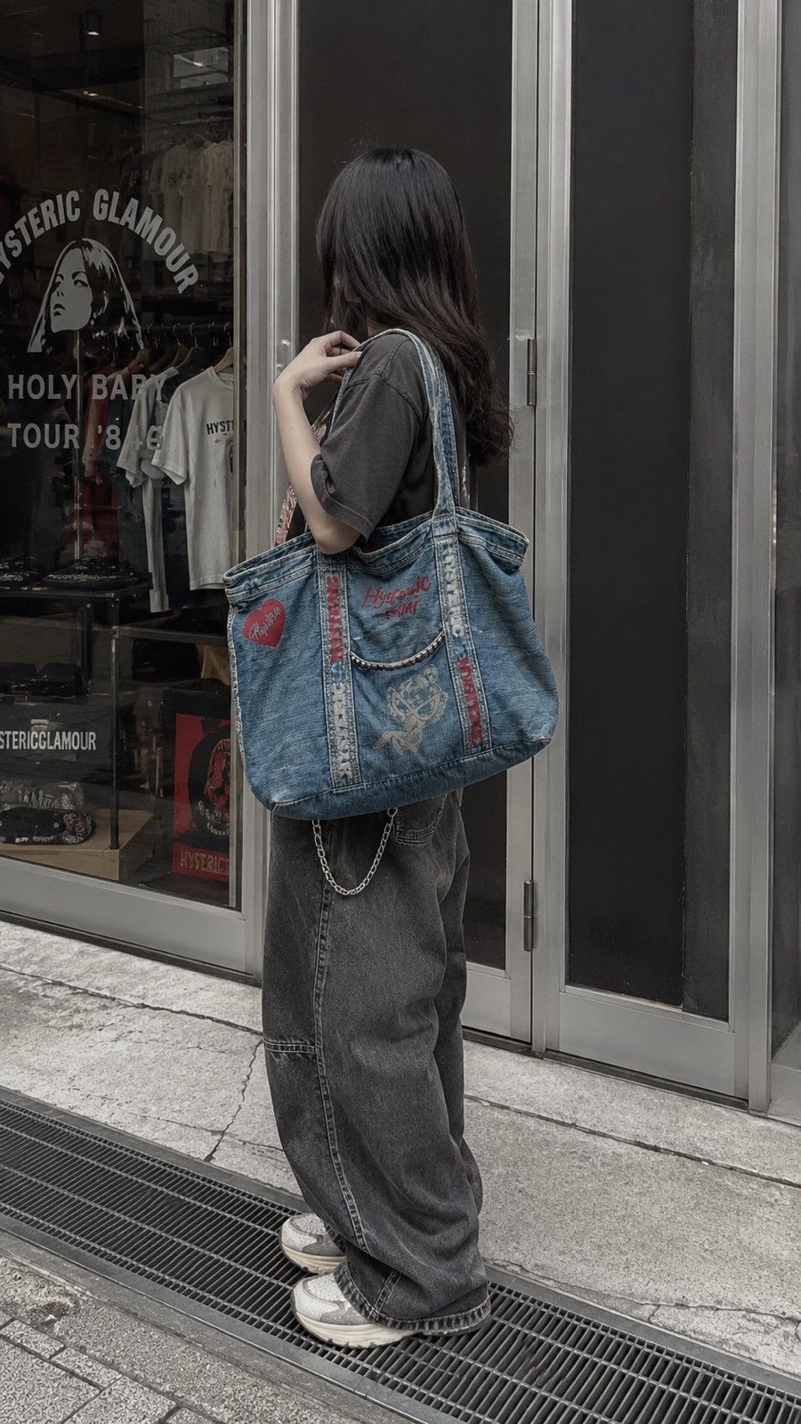 Hysteric Glamour Hysteric Glamour Denim Tote Bag Size ONE SIZE - 1 Thumbnail