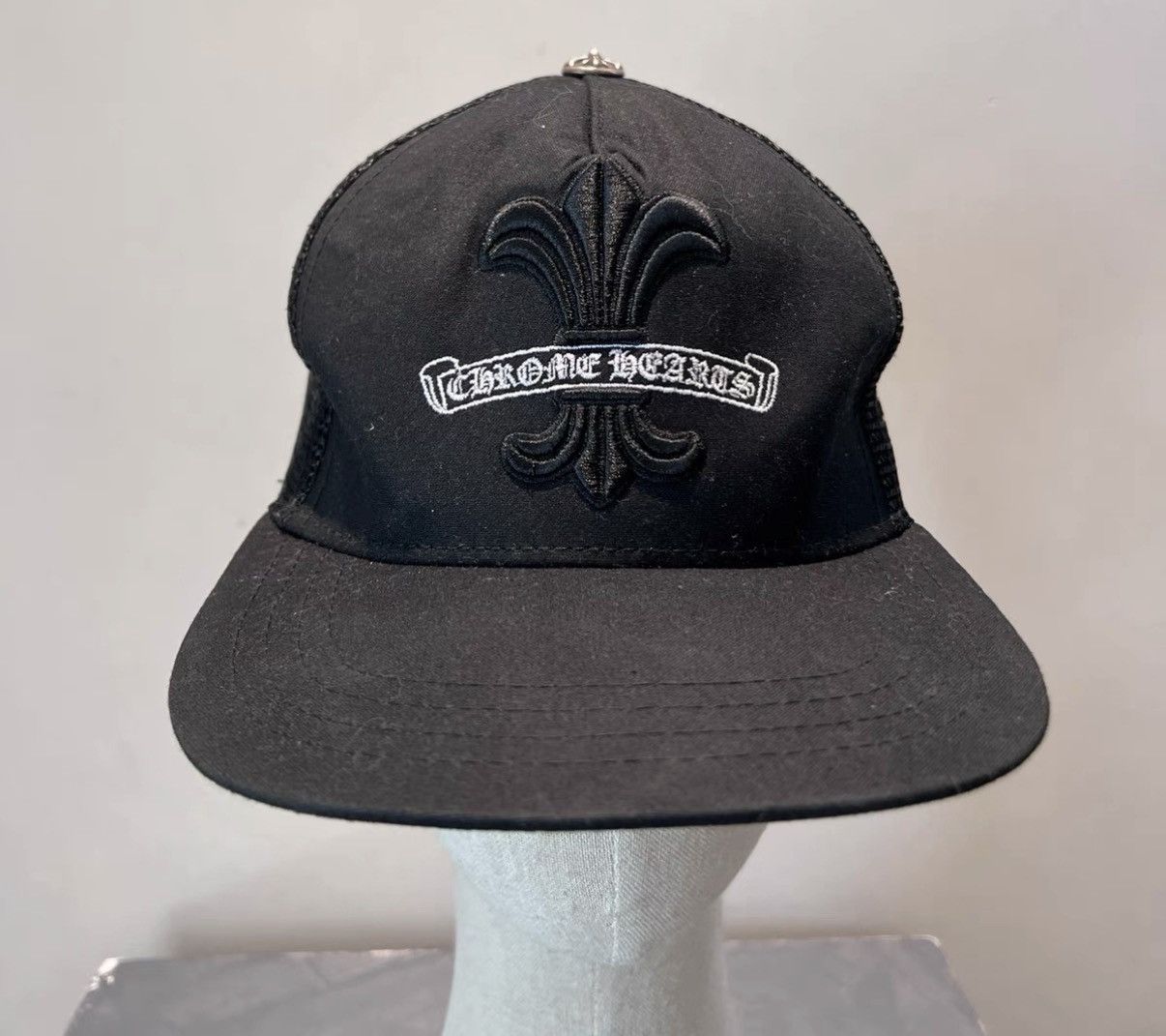 Chrome Hearts Chrome Hearts Fleur-de-lis scroll embroidered baseball cap Size ONE SIZE - 1 Thumbnail