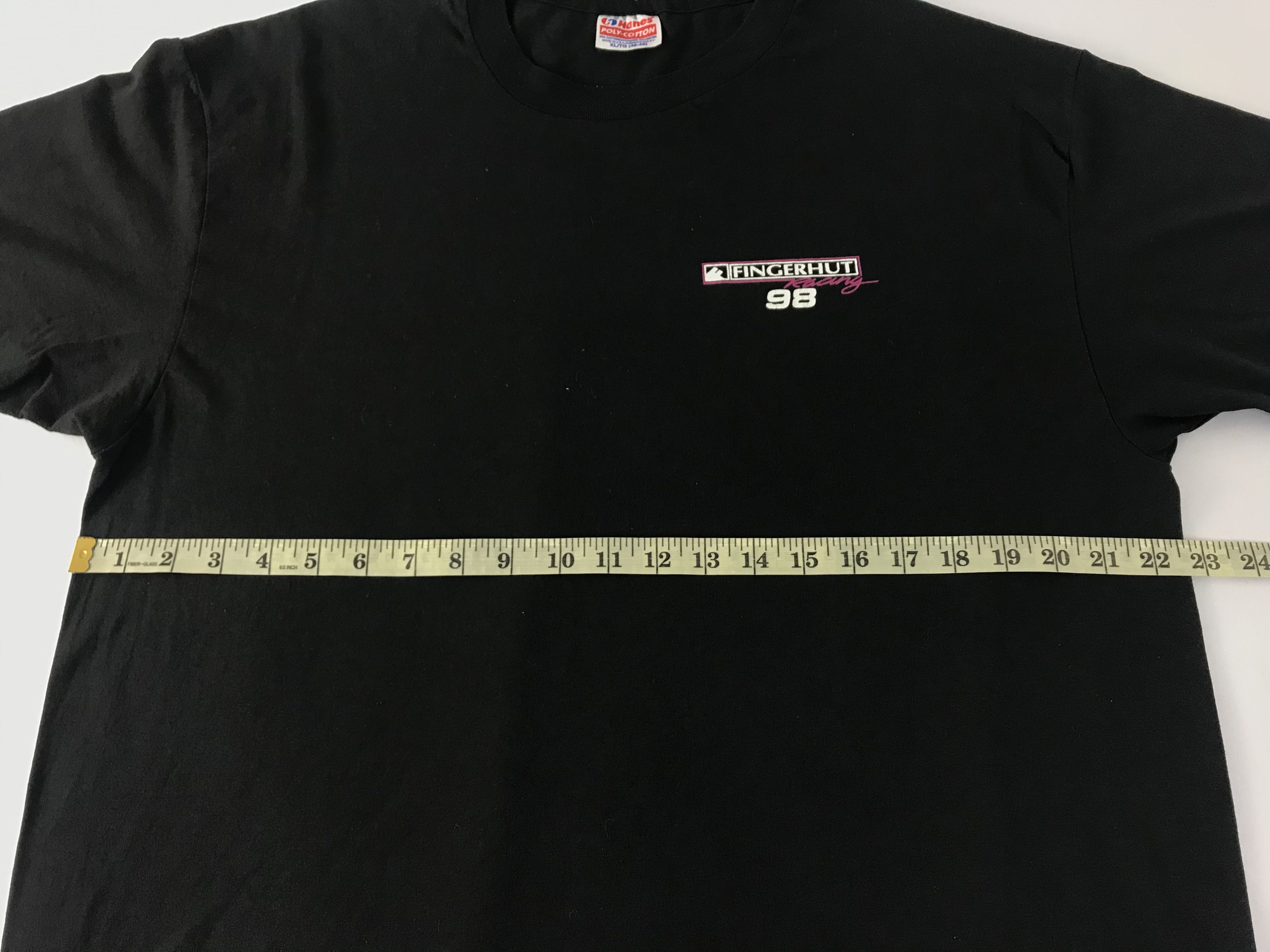 Vintage 90s Fingerhut Racing 98 Printed Tee T-shirt Size US L / EU 52-54 / 3 - 9 Thumbnail
