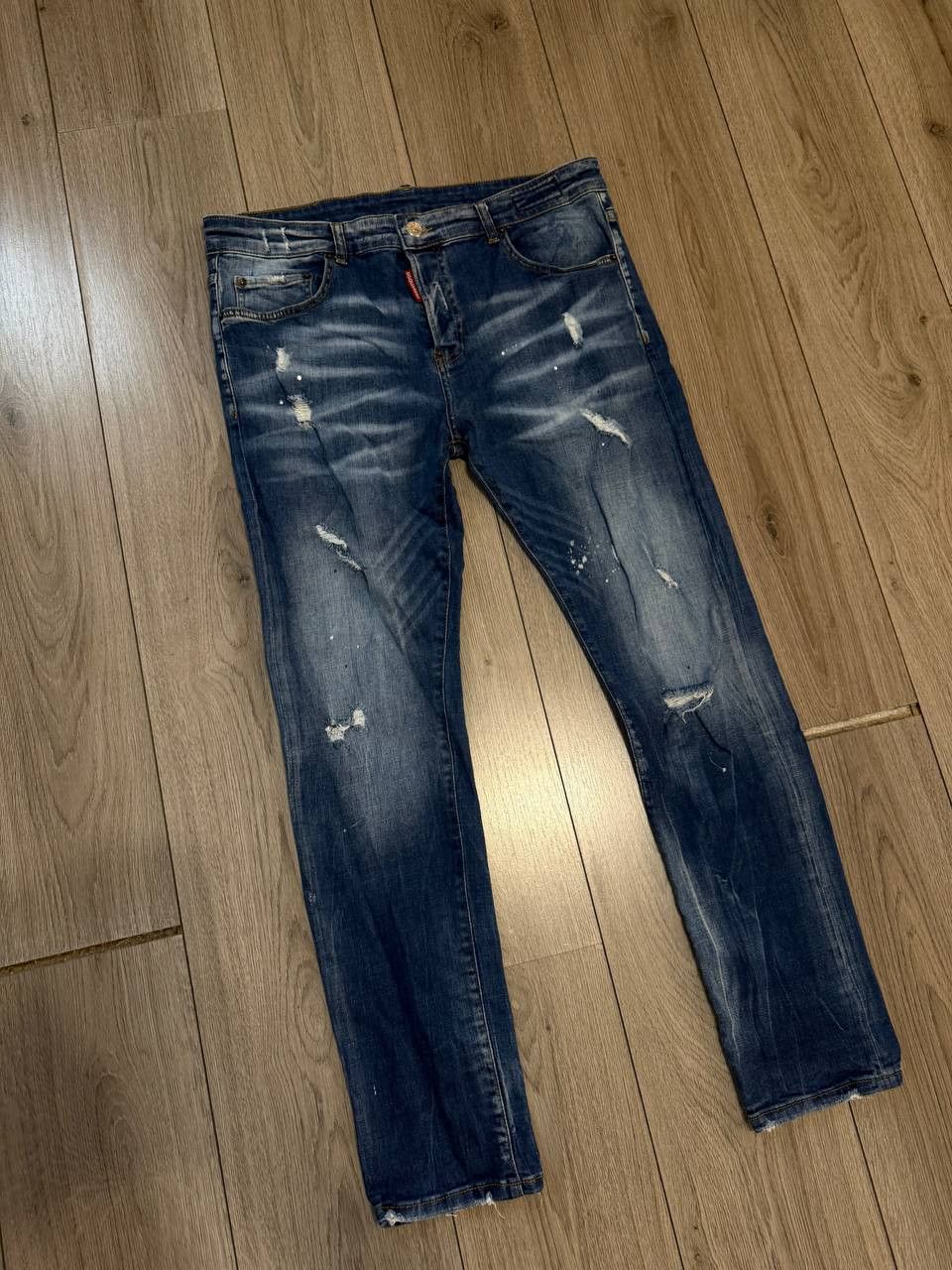 Dsquared2 dsquared2 jeans men size 52 blue avant-garde straight Size US 36 / EU 52 - 2 Thumbnail