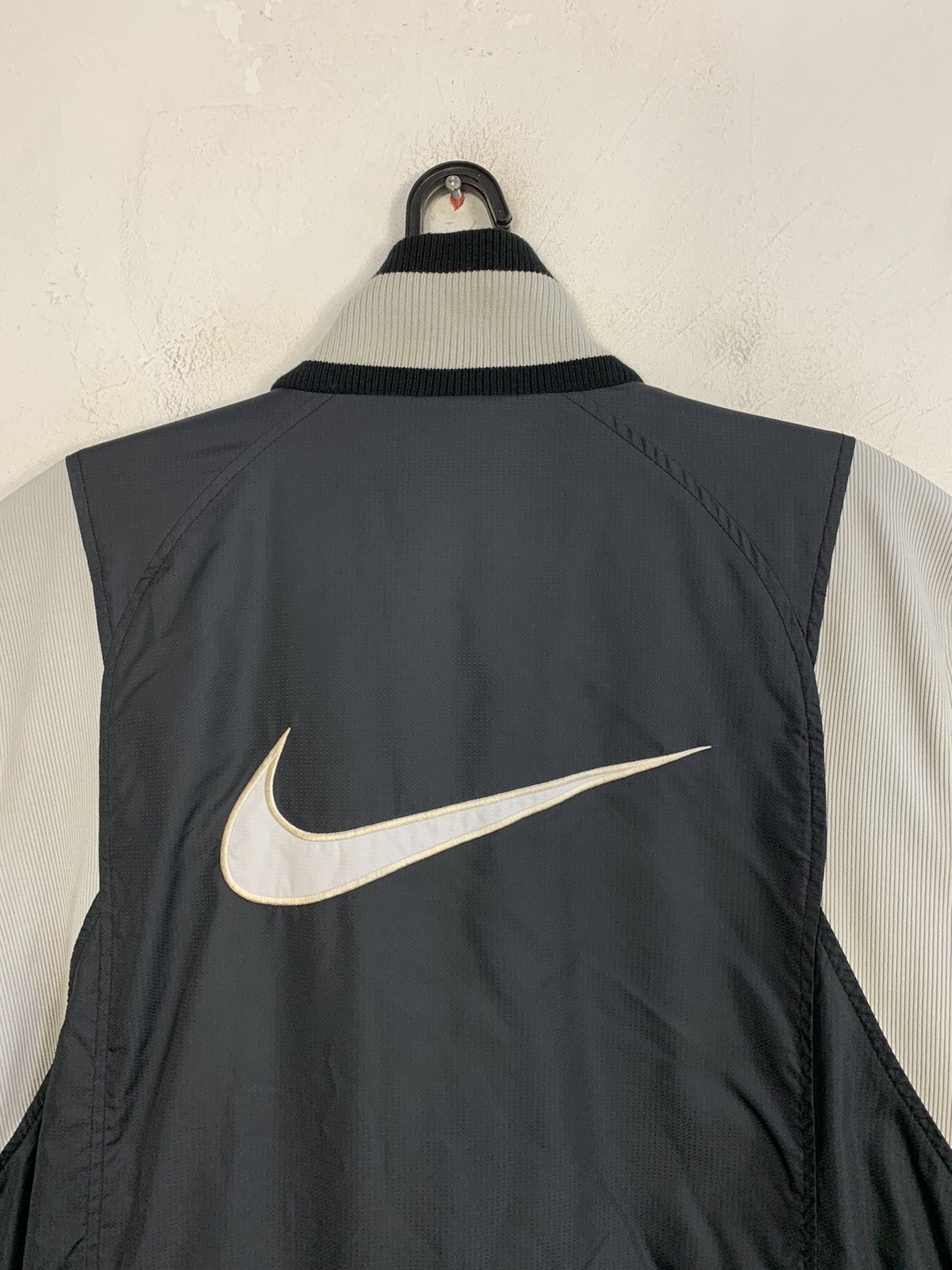 Nike Nike Swoosh Athletic Quilted Padded Parka Coach Jacket Size US L / EU 52-54 / 3 - 7 Thumbnail