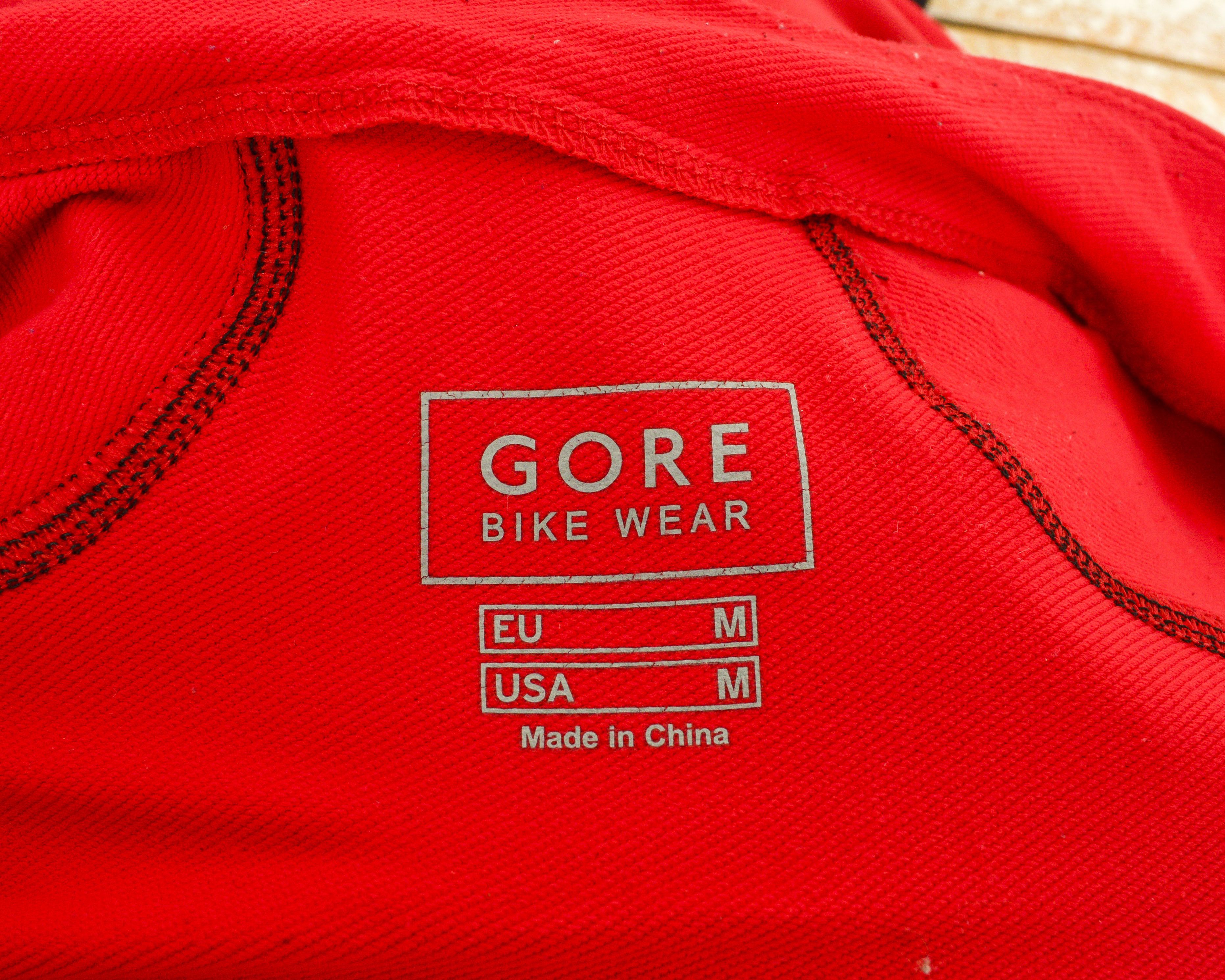 GOREWEAR Men M Cycling Full zip Jersey Lined Red Jacket Short sleeved Size US M / EU 48-50 / 2 - 7 Thumbnail