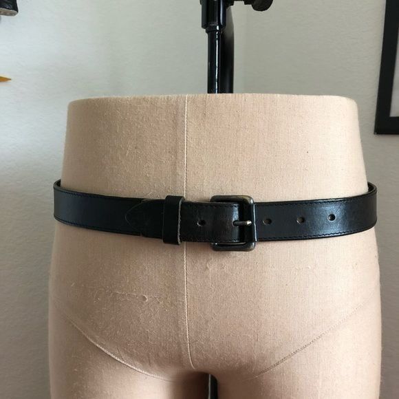 Saks Fifth Avenue Saks 5th Ave Leather Belt Men's Size ONE SIZE - 2 Thumbnail